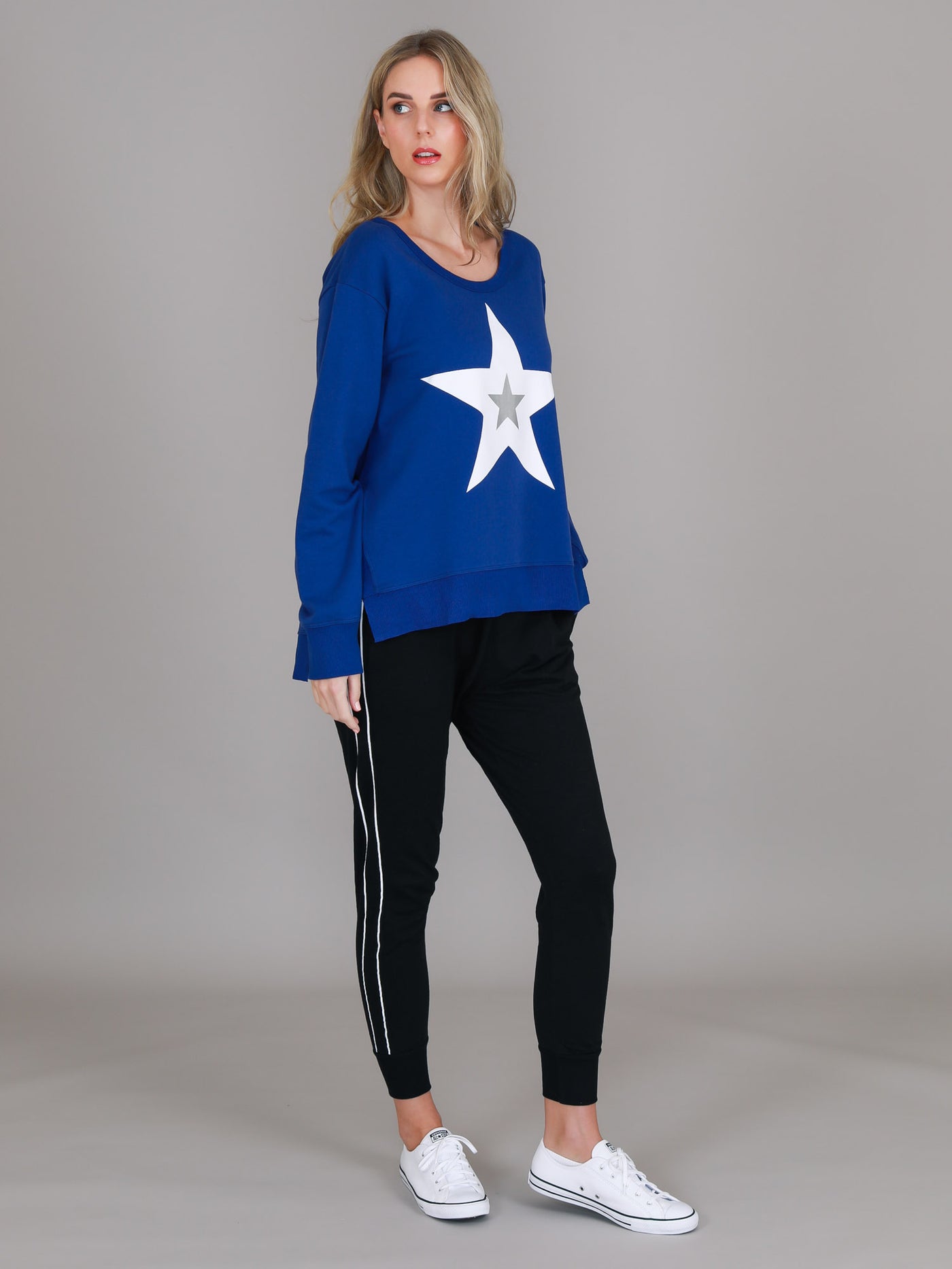 Grace Silver Star Sweatshirt