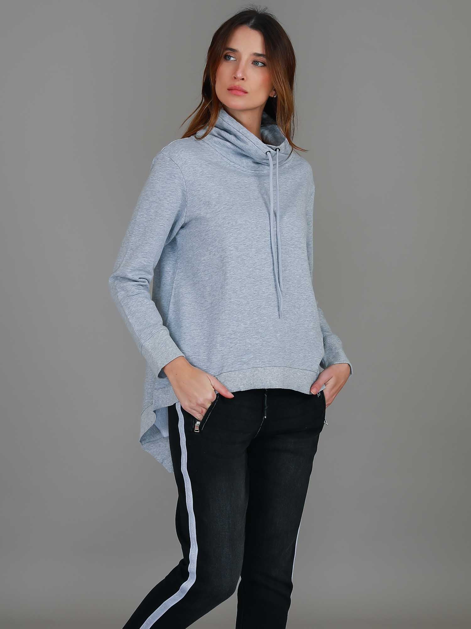 grey sweatshirt women's #color_grey marle
