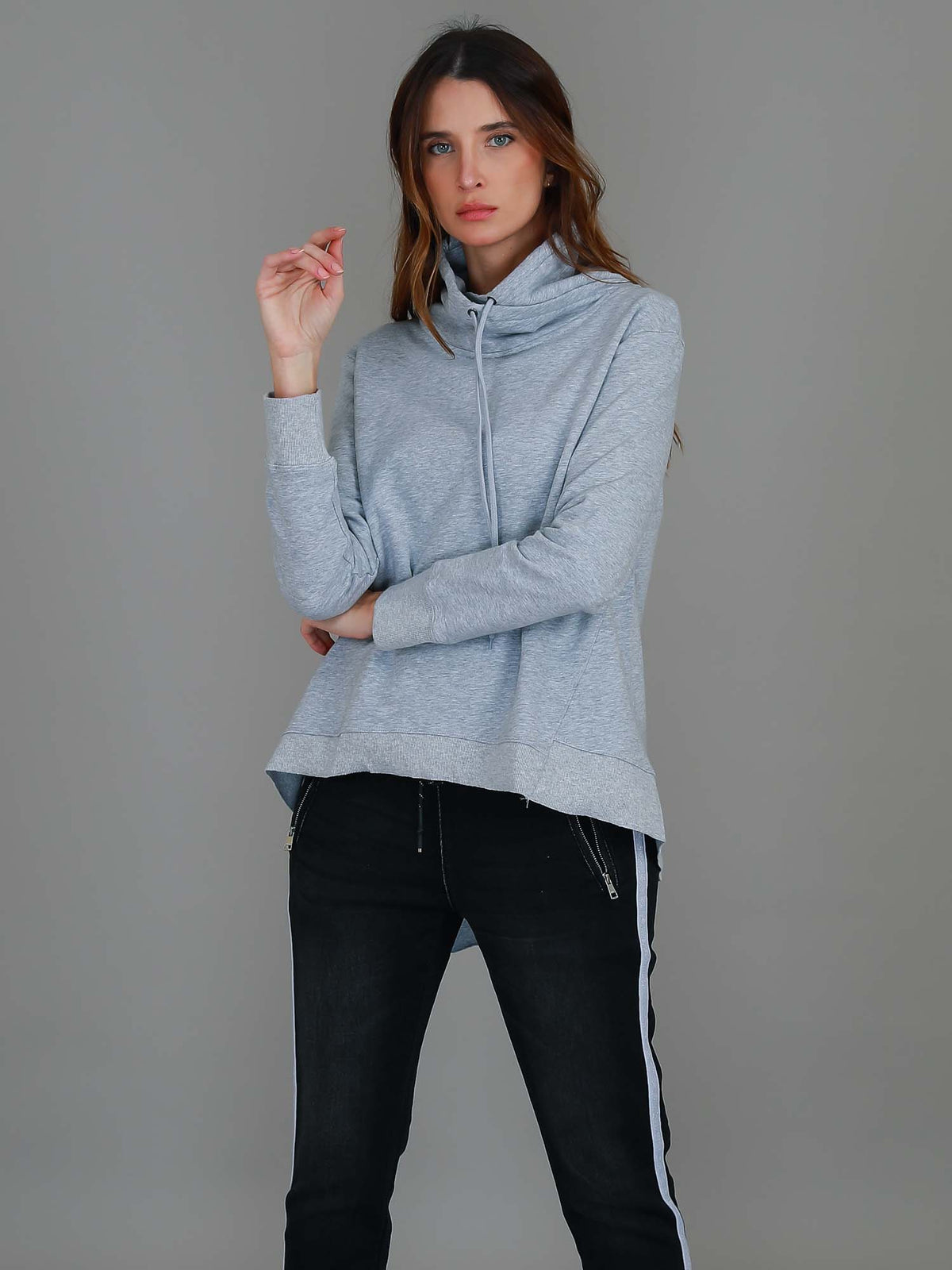 Jenna Funnel Sweatshirt (Sale)