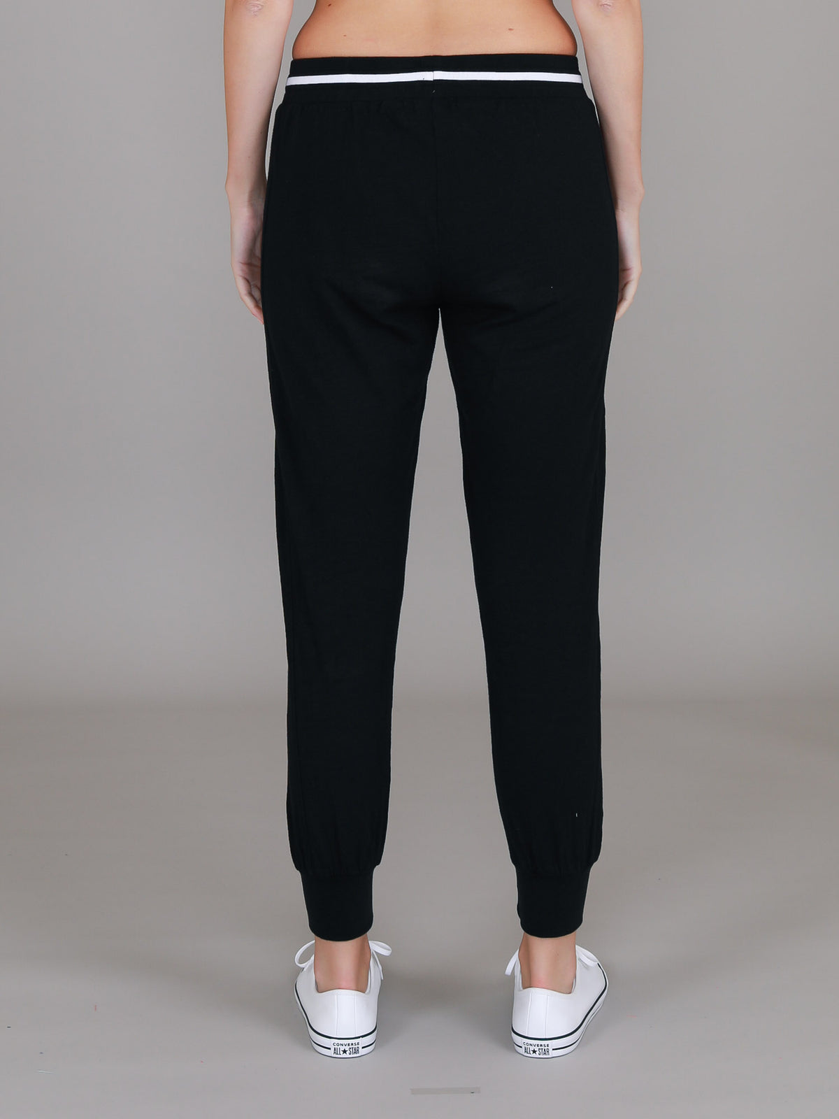 black joggers