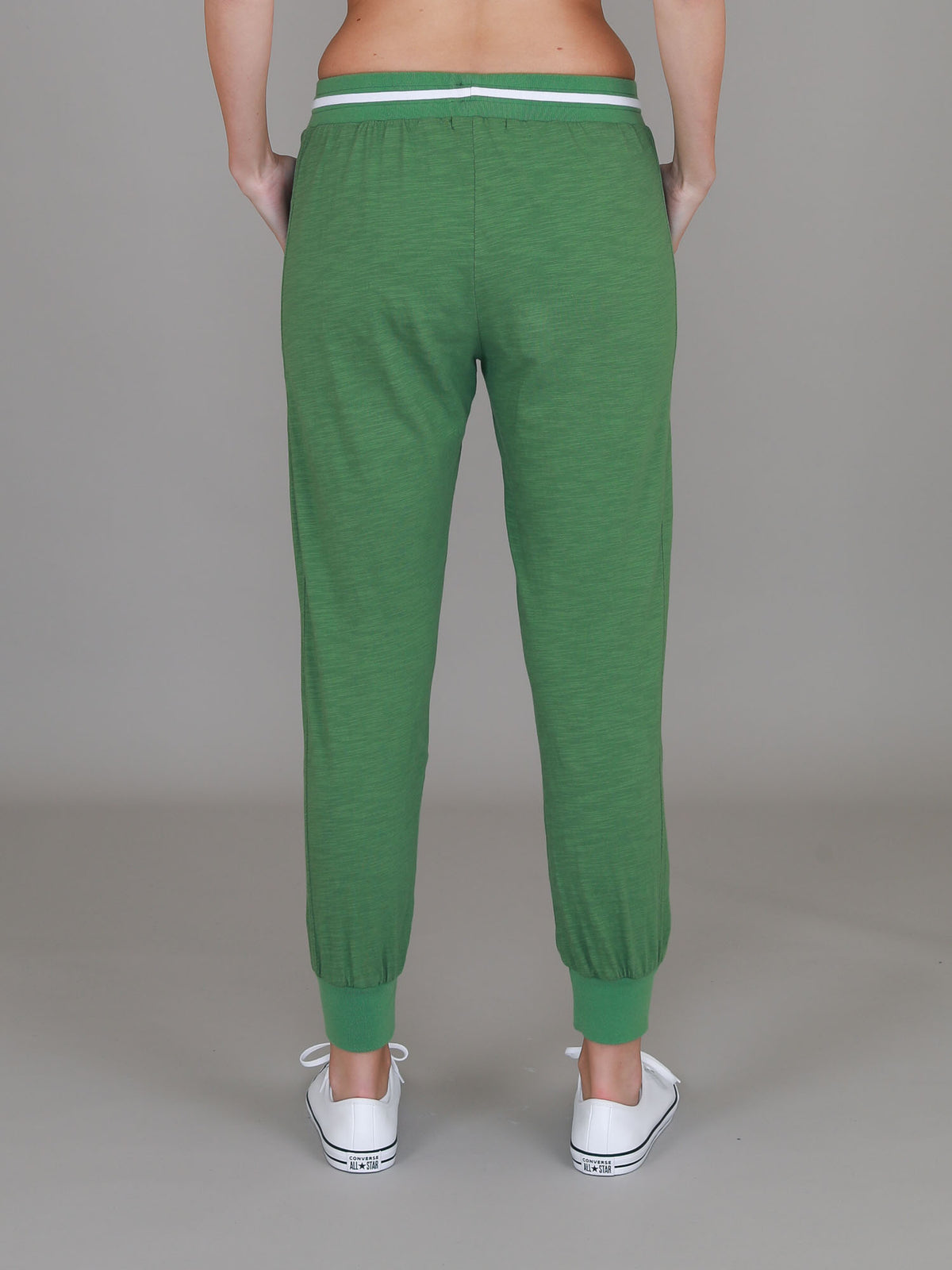 green joggers women
