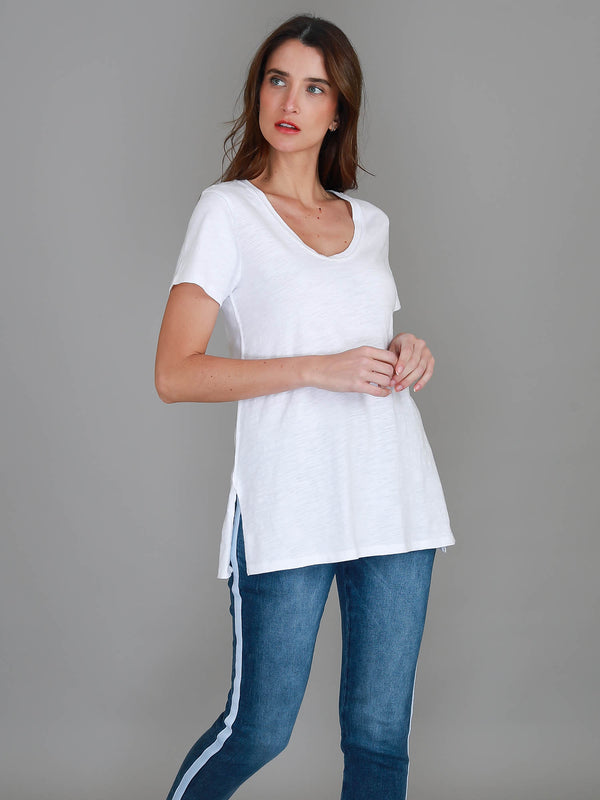 Carla Scoop Neck T Shirt