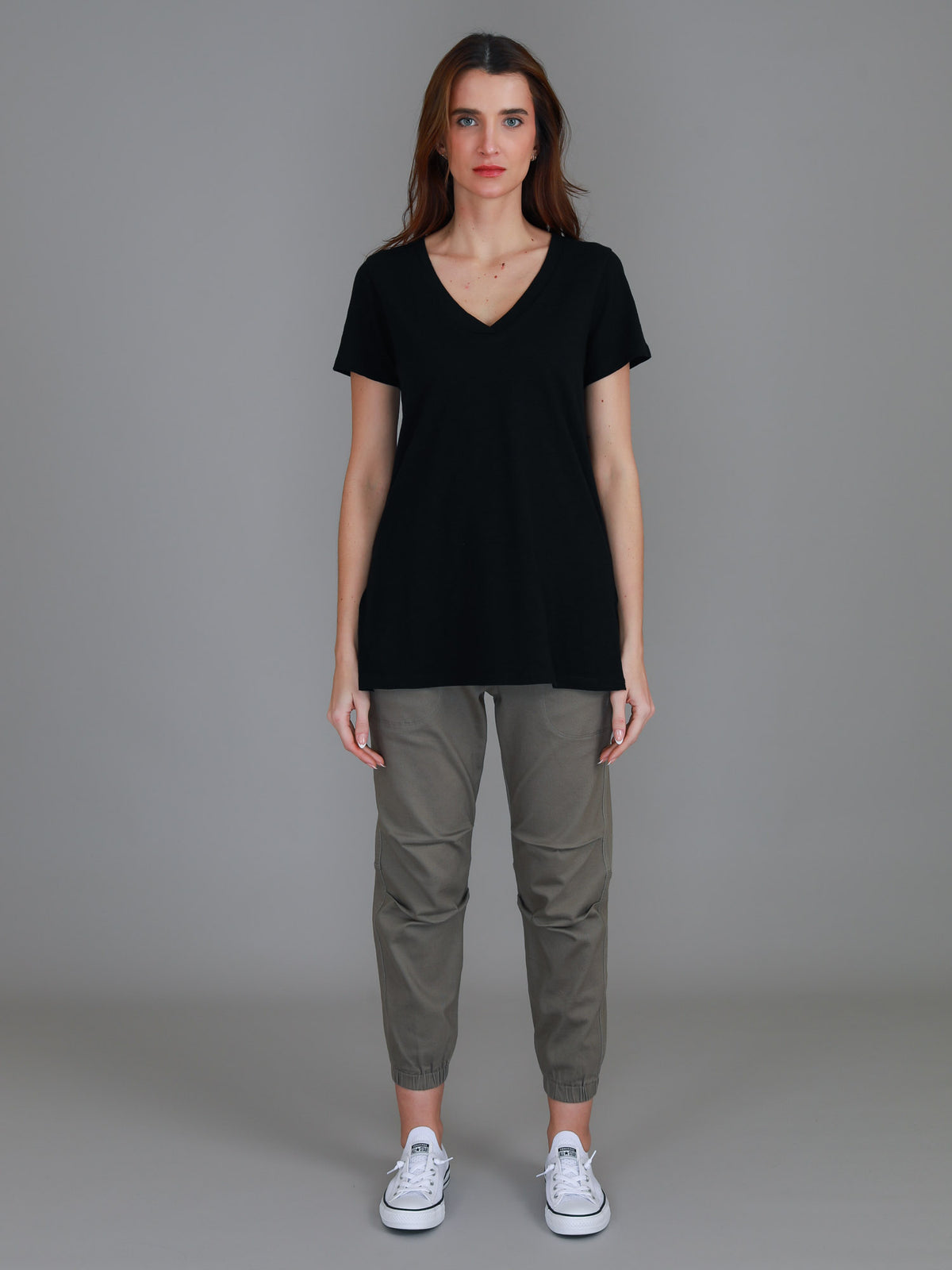 womens v neck t shirt