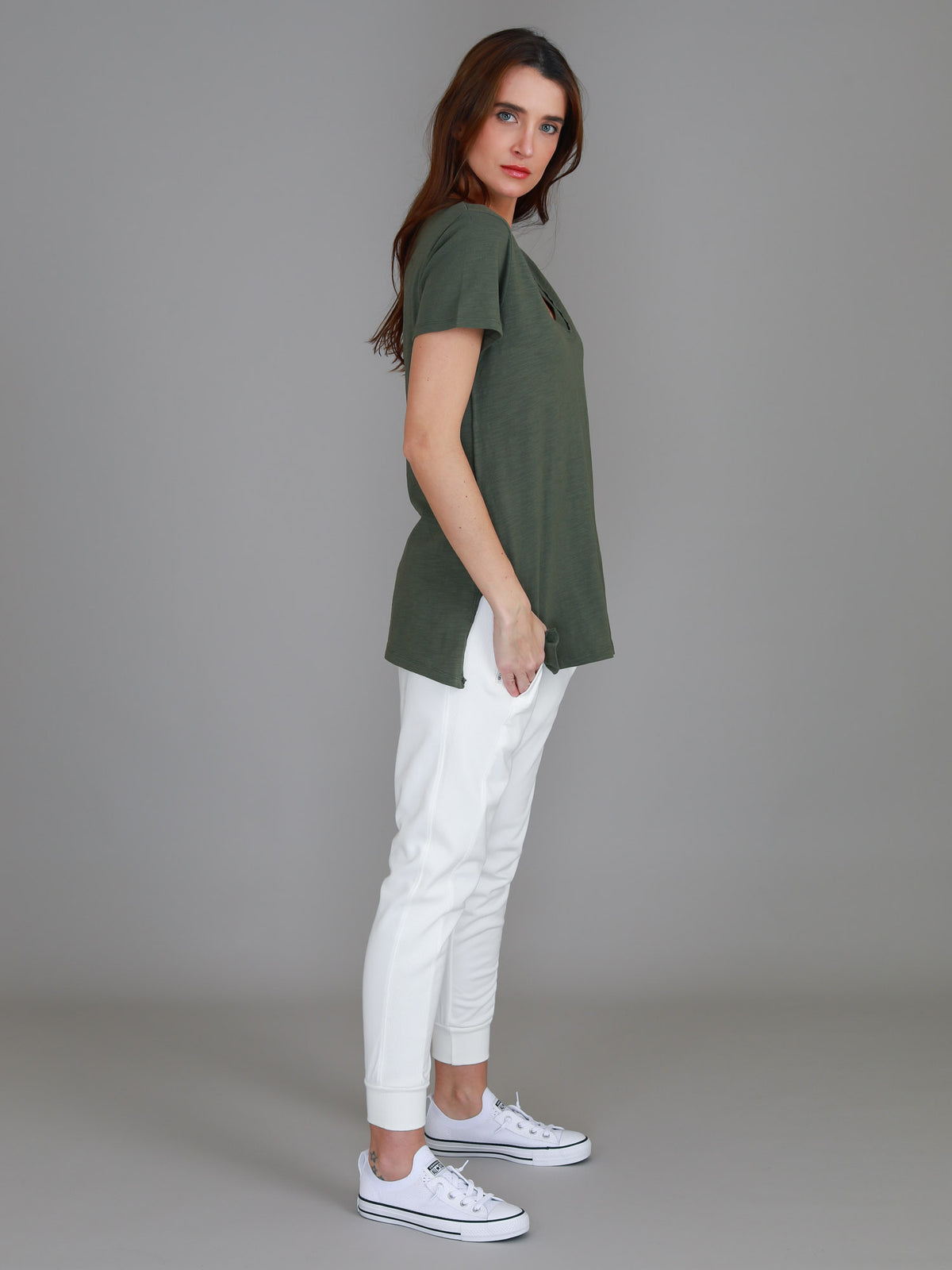 v necks
