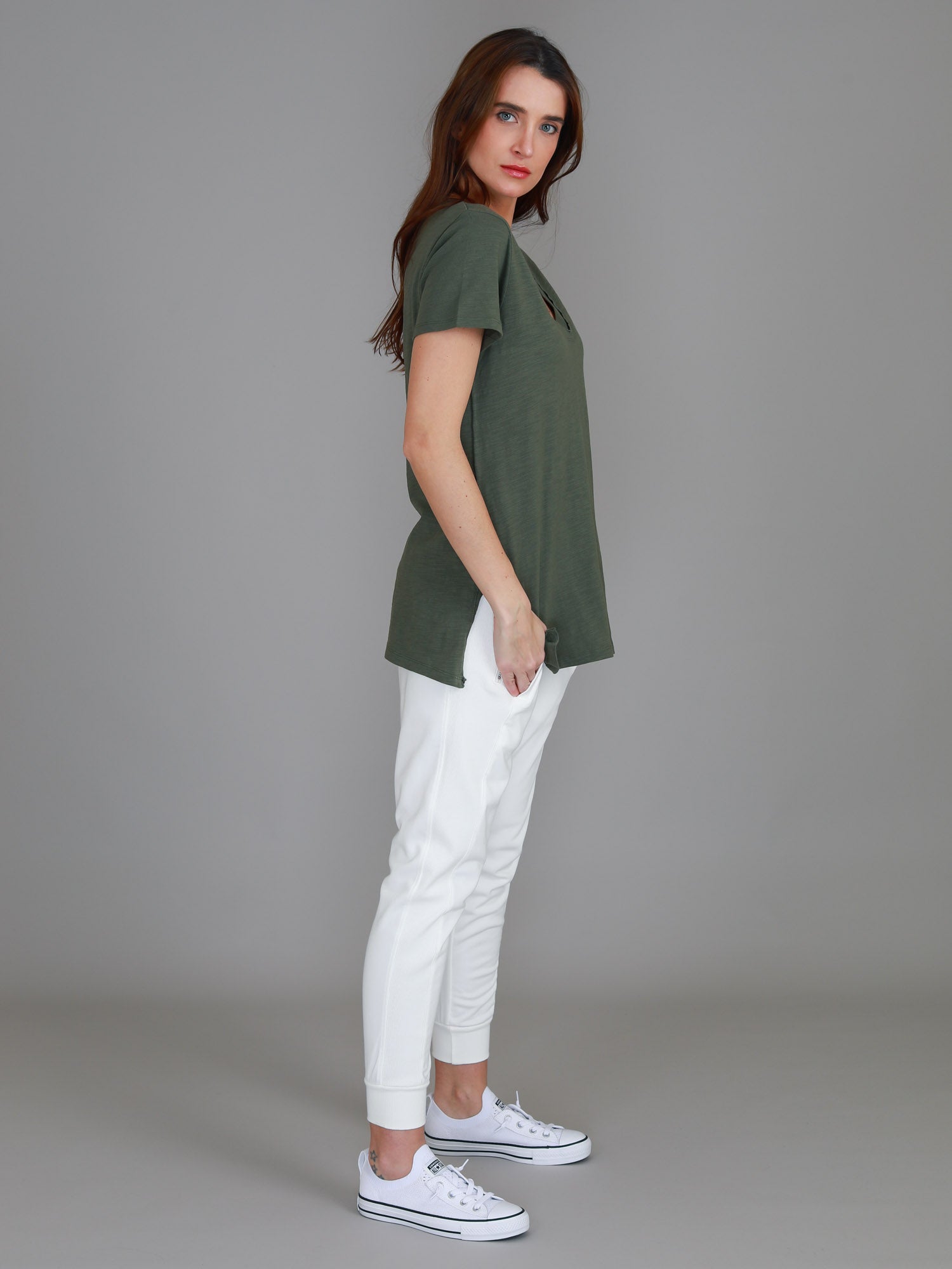 v necks #color_khaki