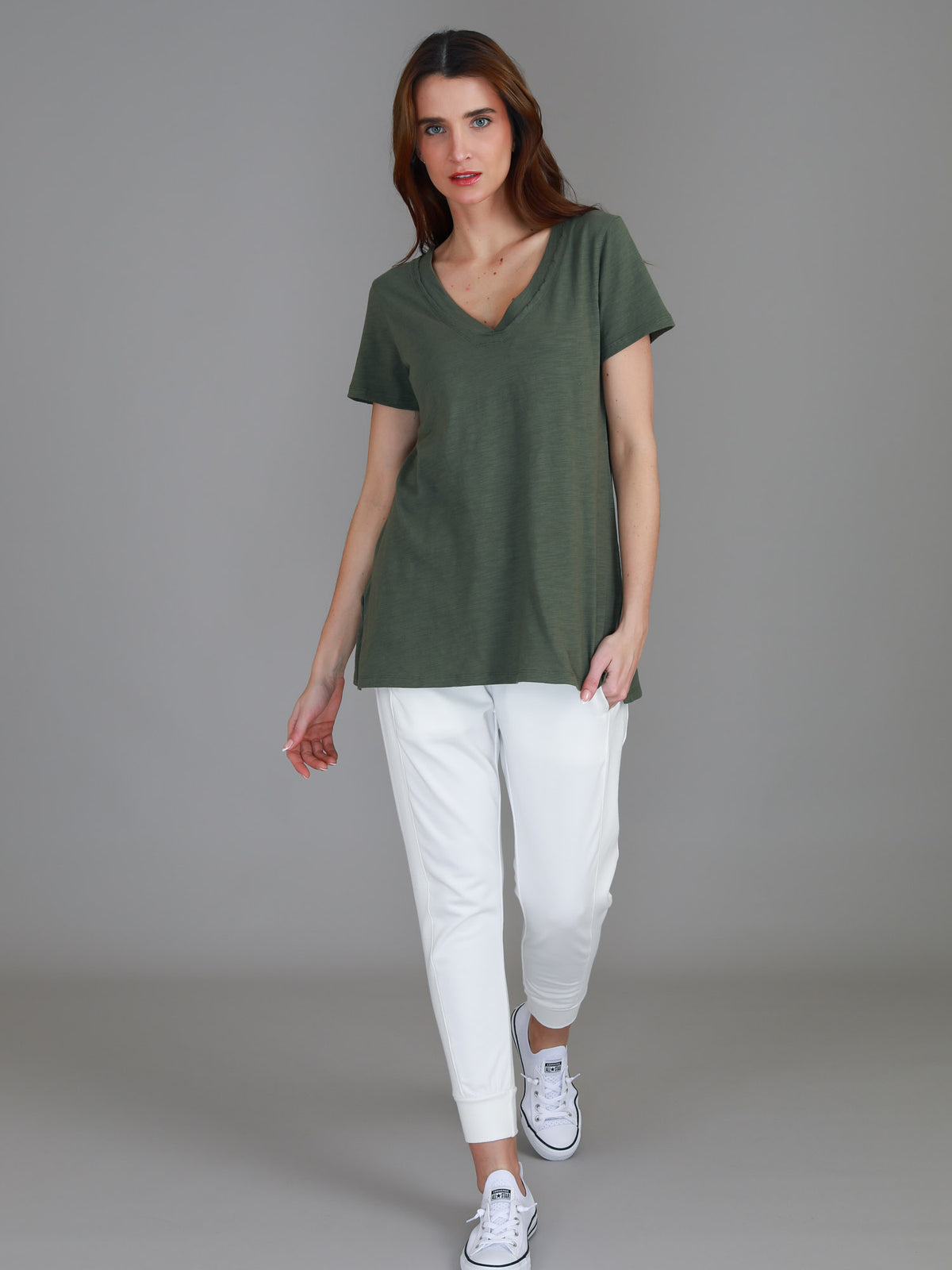 v necks