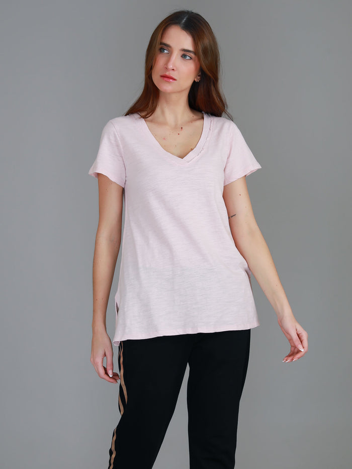 Frankie V Neck T Shirt