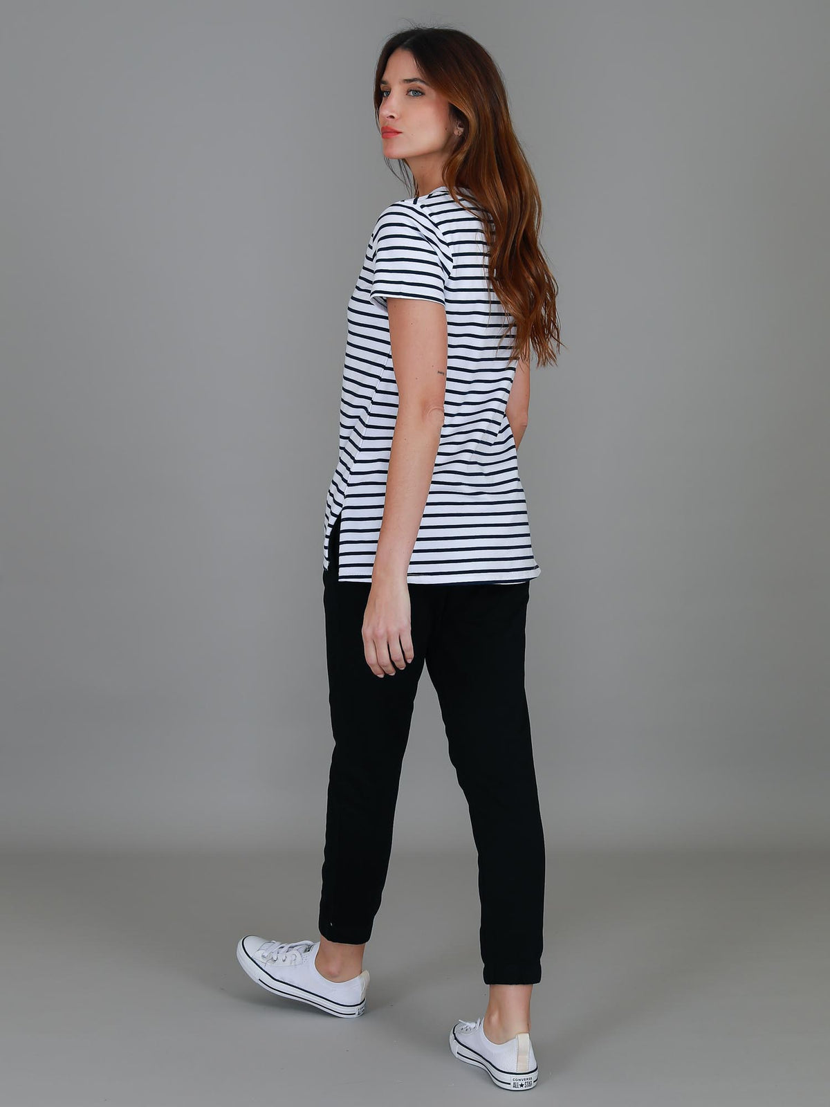 womens stripe tee