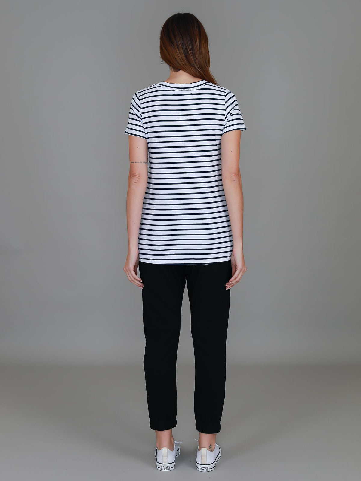striped t shirt womens