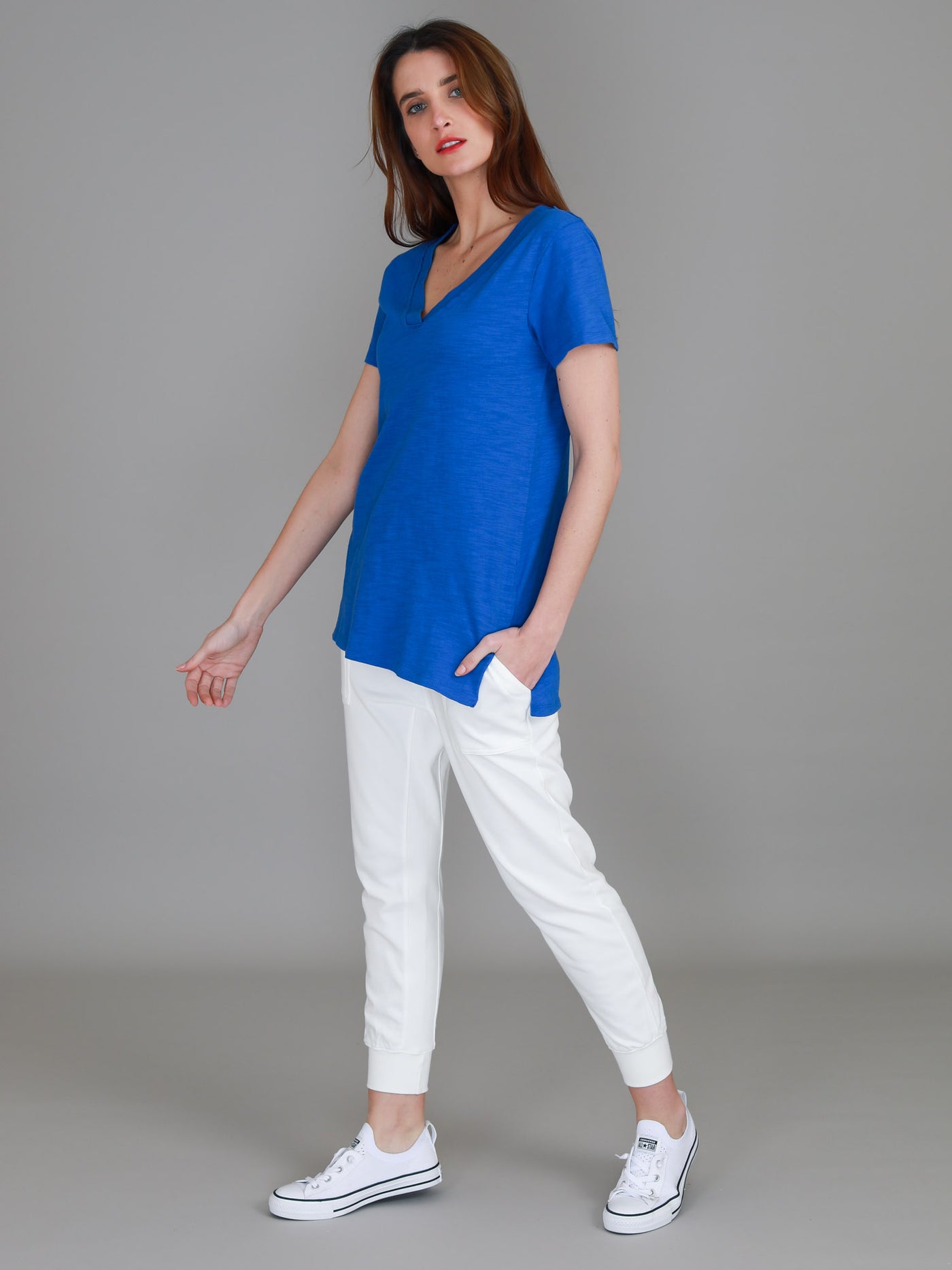 Frankie V Neck T Shirt