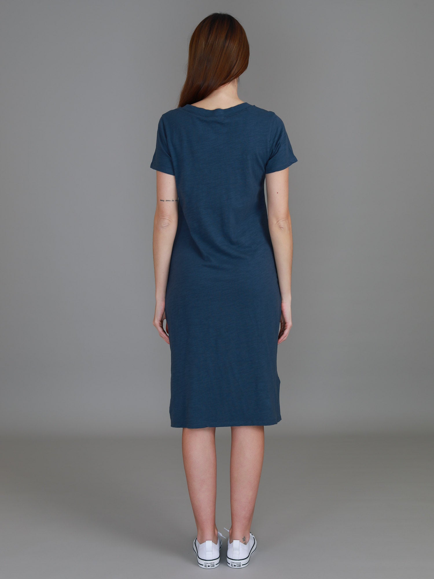 midi dresses #color_indigo