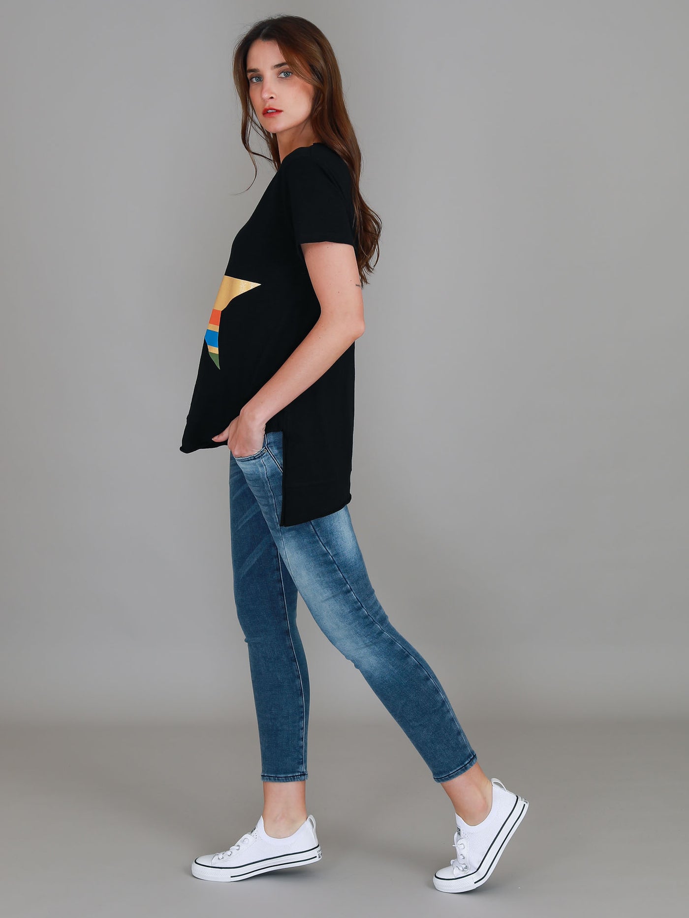 Betty Star Stripe T Shirt