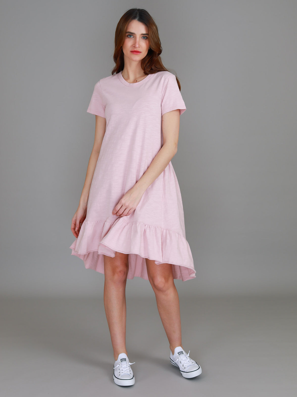 blush tee dress