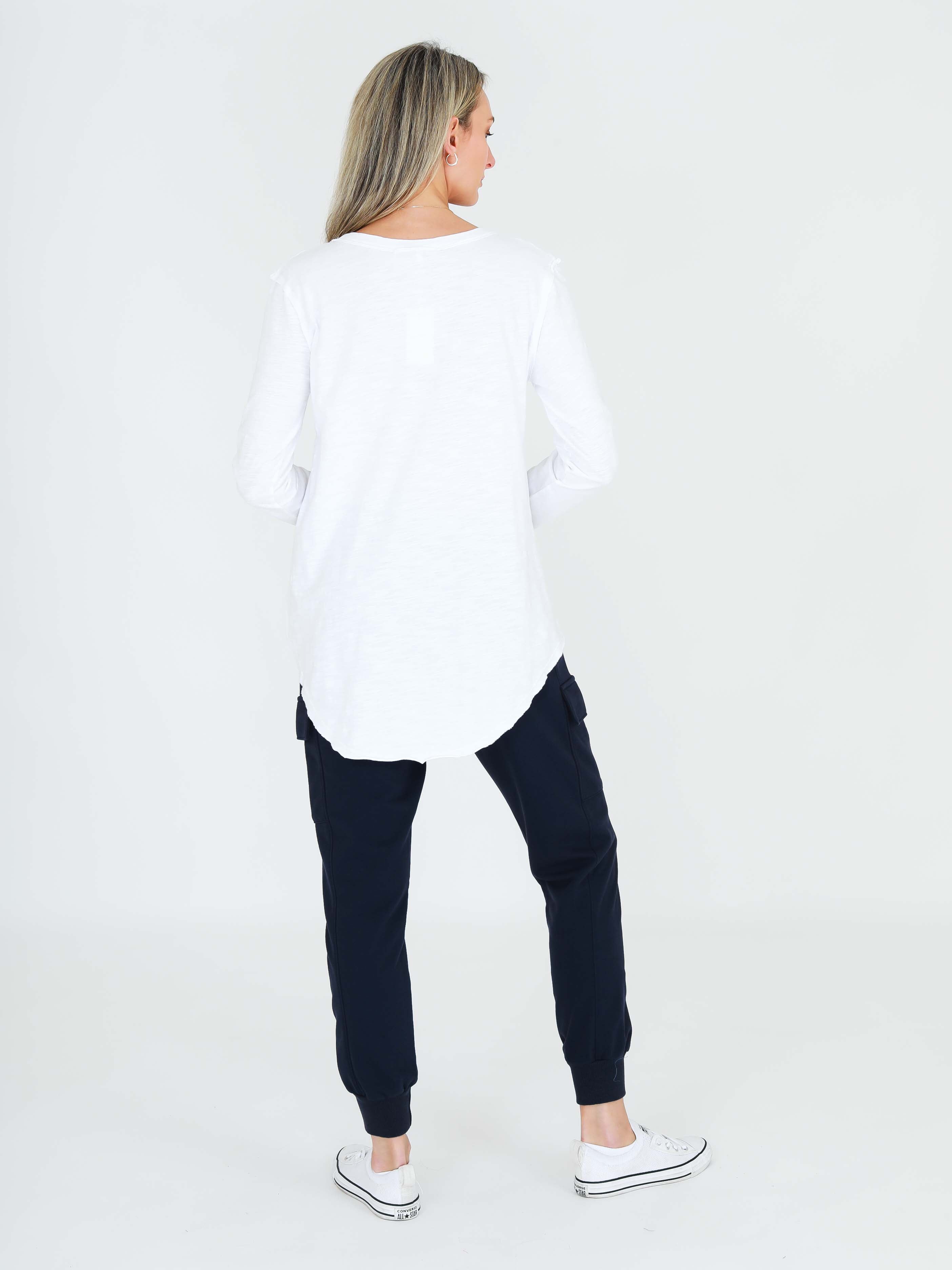 basic long sleeve top womens #color_white