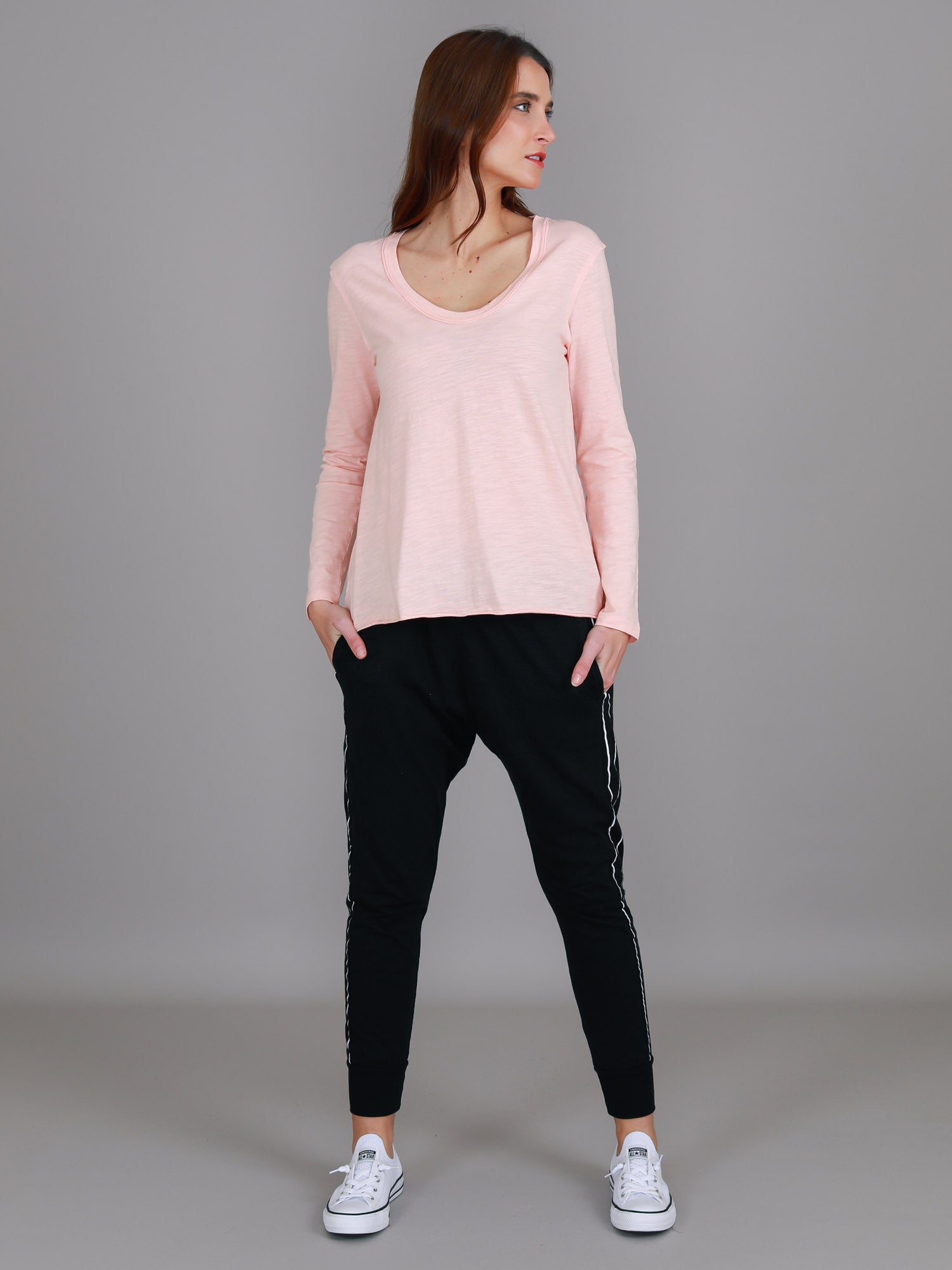 women long sleeve t shirts #color_peach