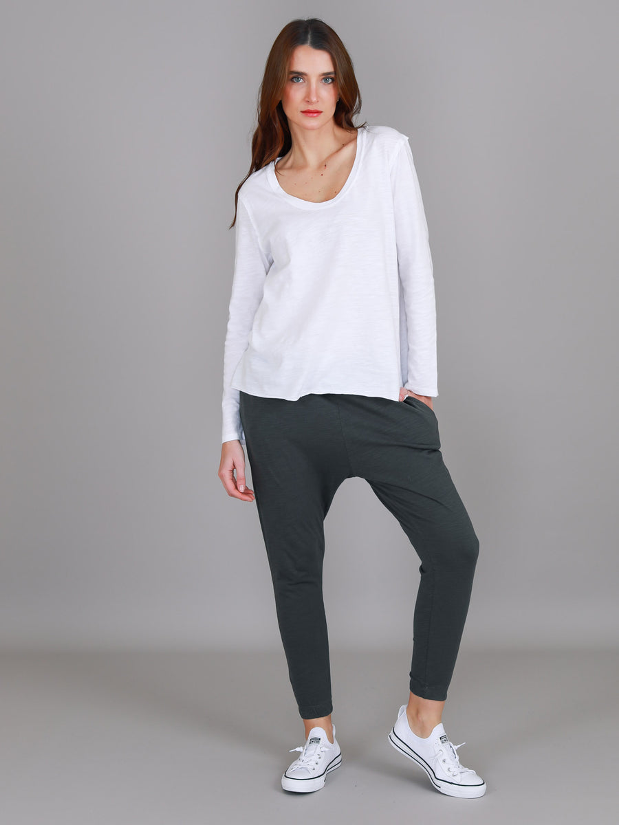 Margo Scoop Neck T Shirt size guide