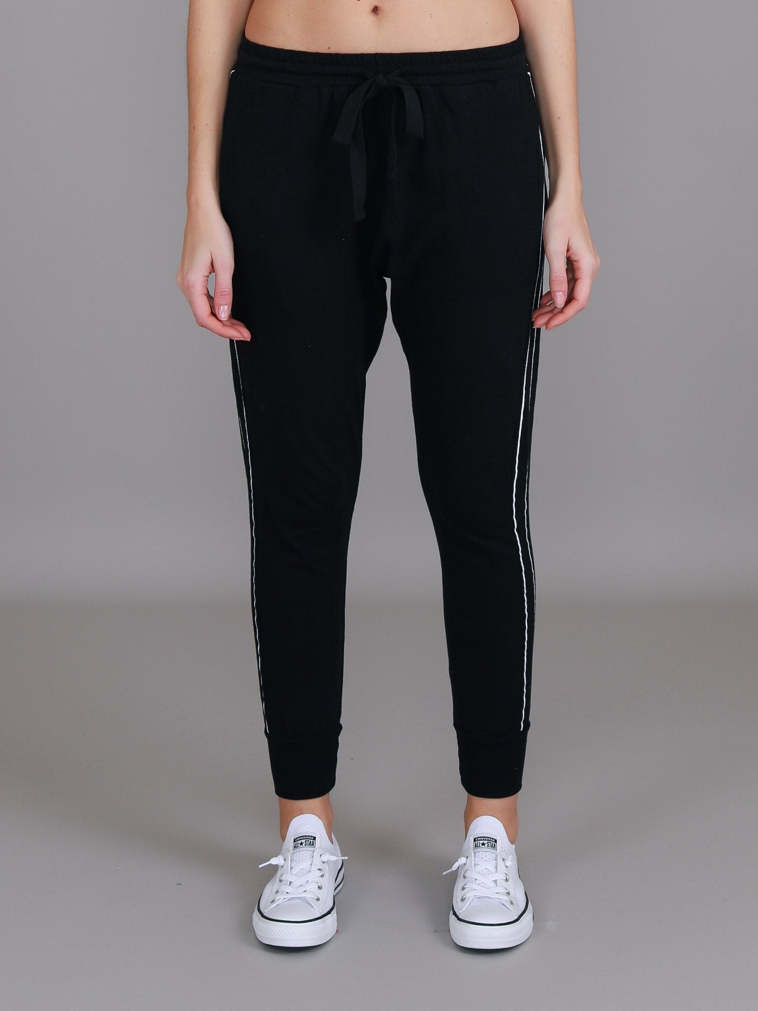 cotton jogger pant #color_black