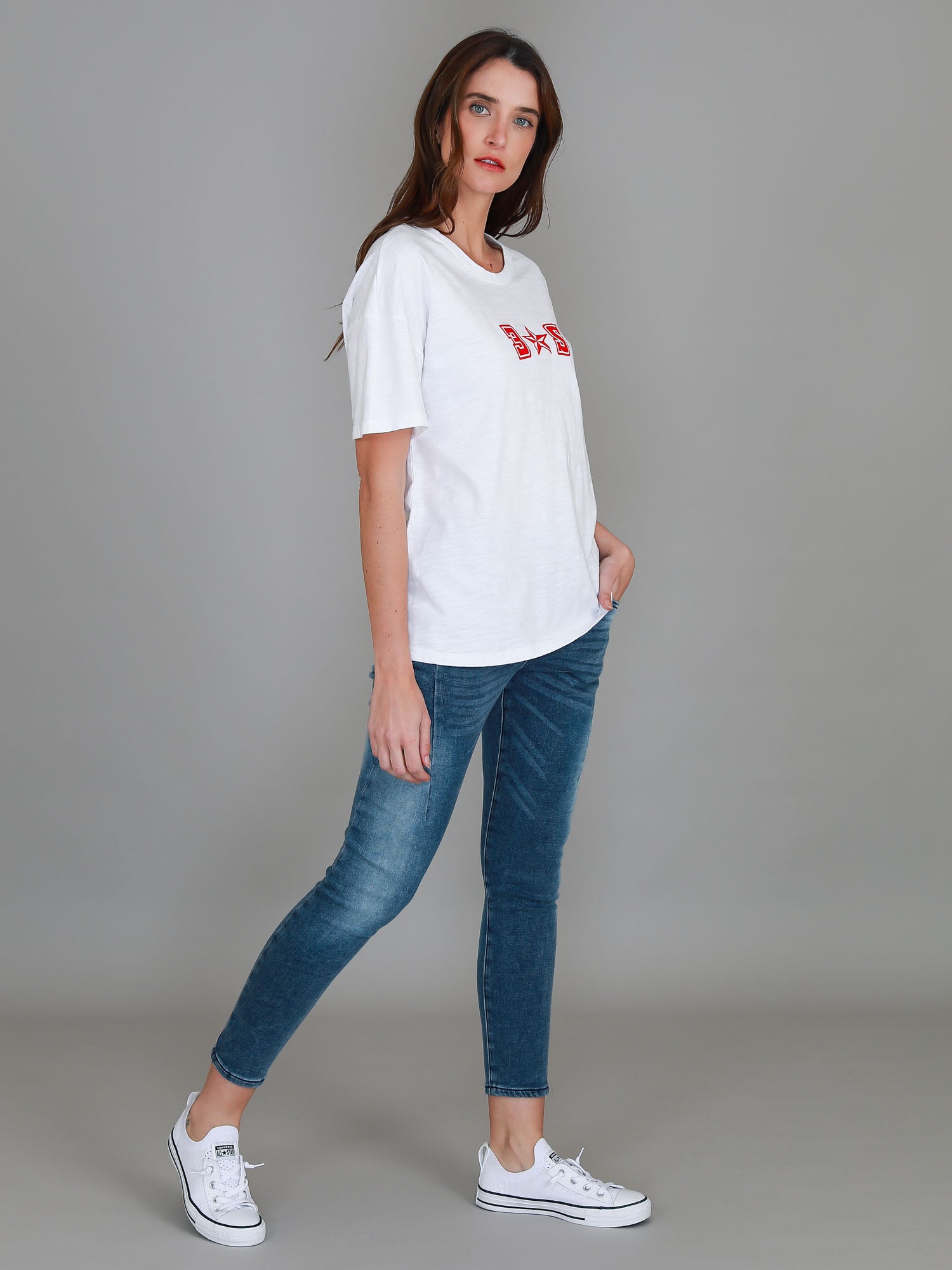 oversized t shirt womens #color_white