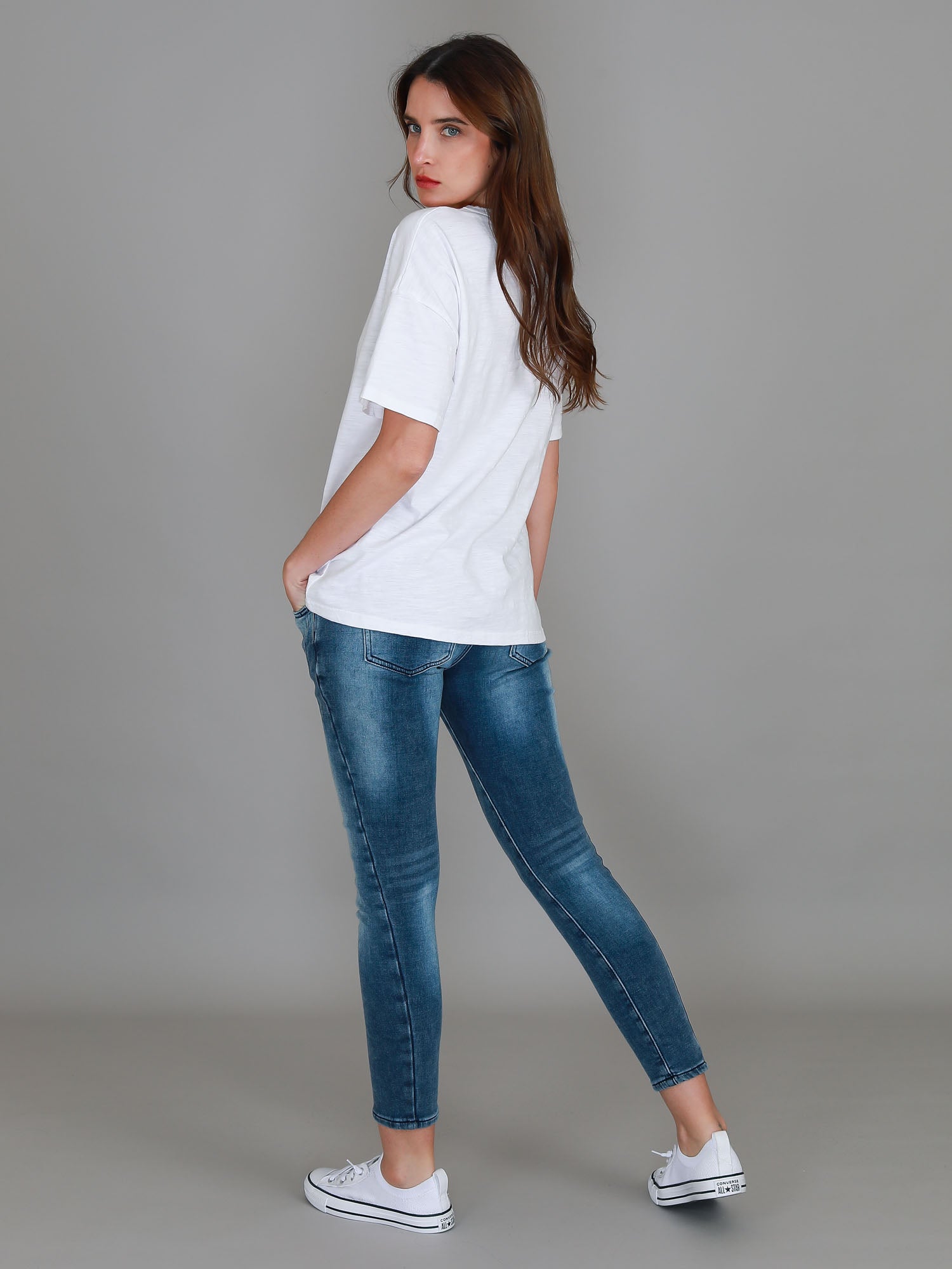 female oversized t shirt #color_white