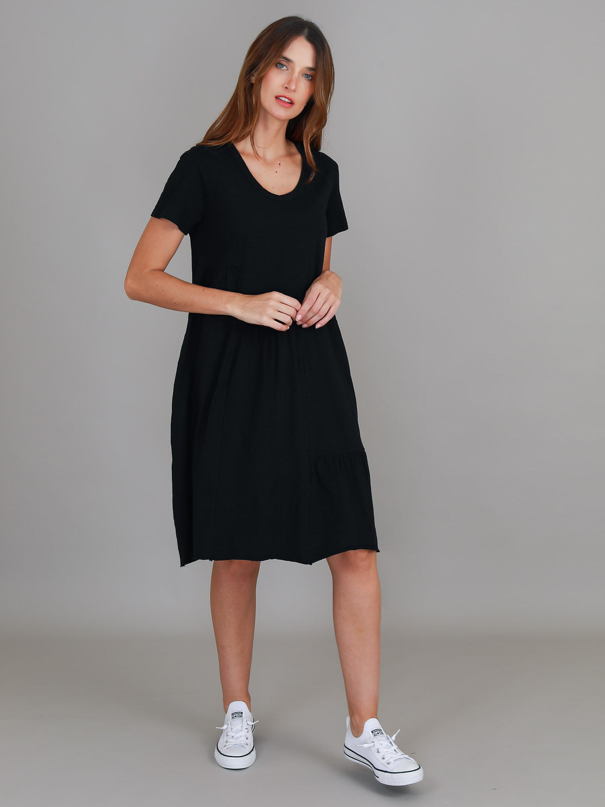black casual dress women