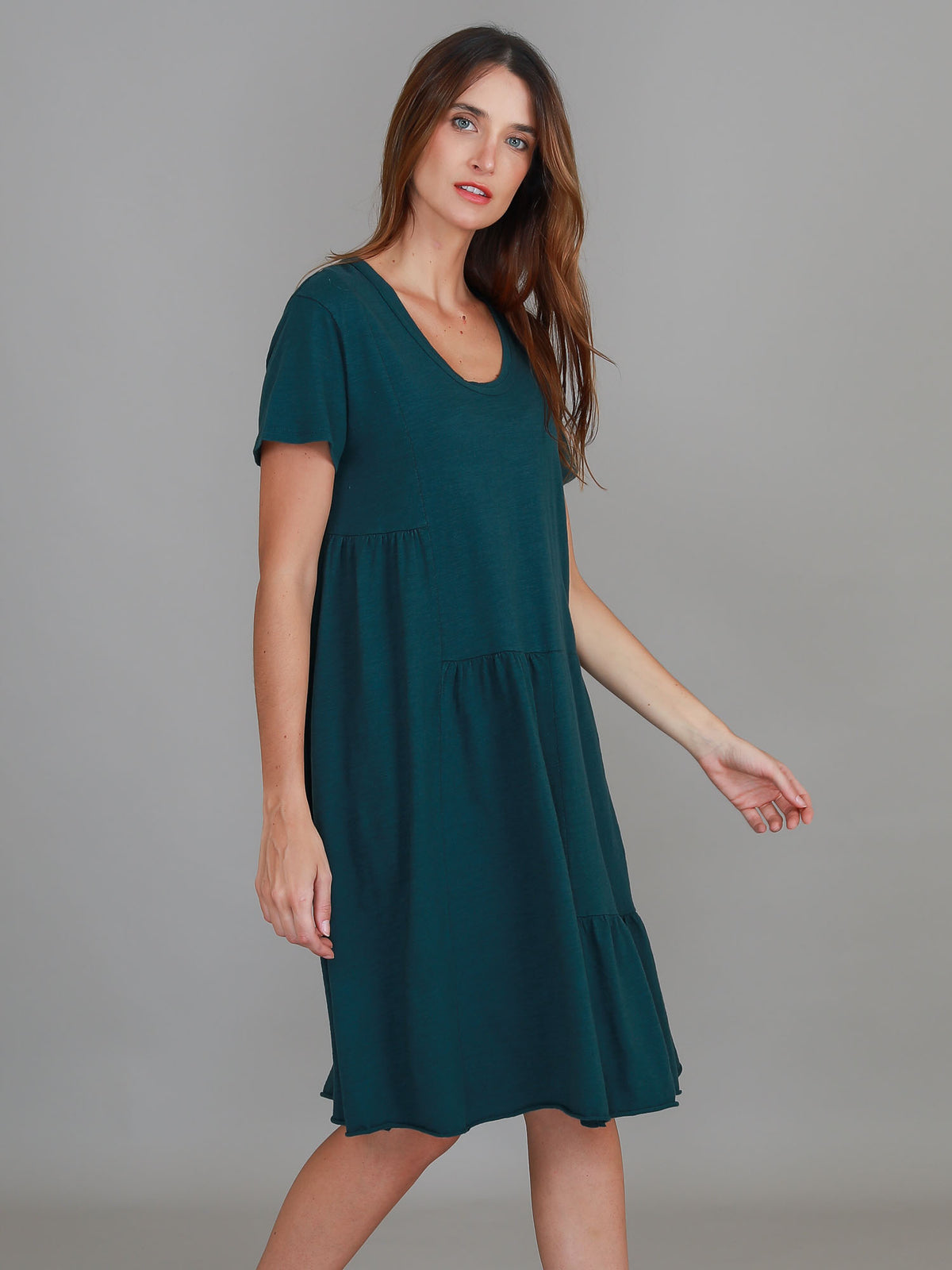 Ruby | Women's Short Sleeve Dress – Cotton Jersey