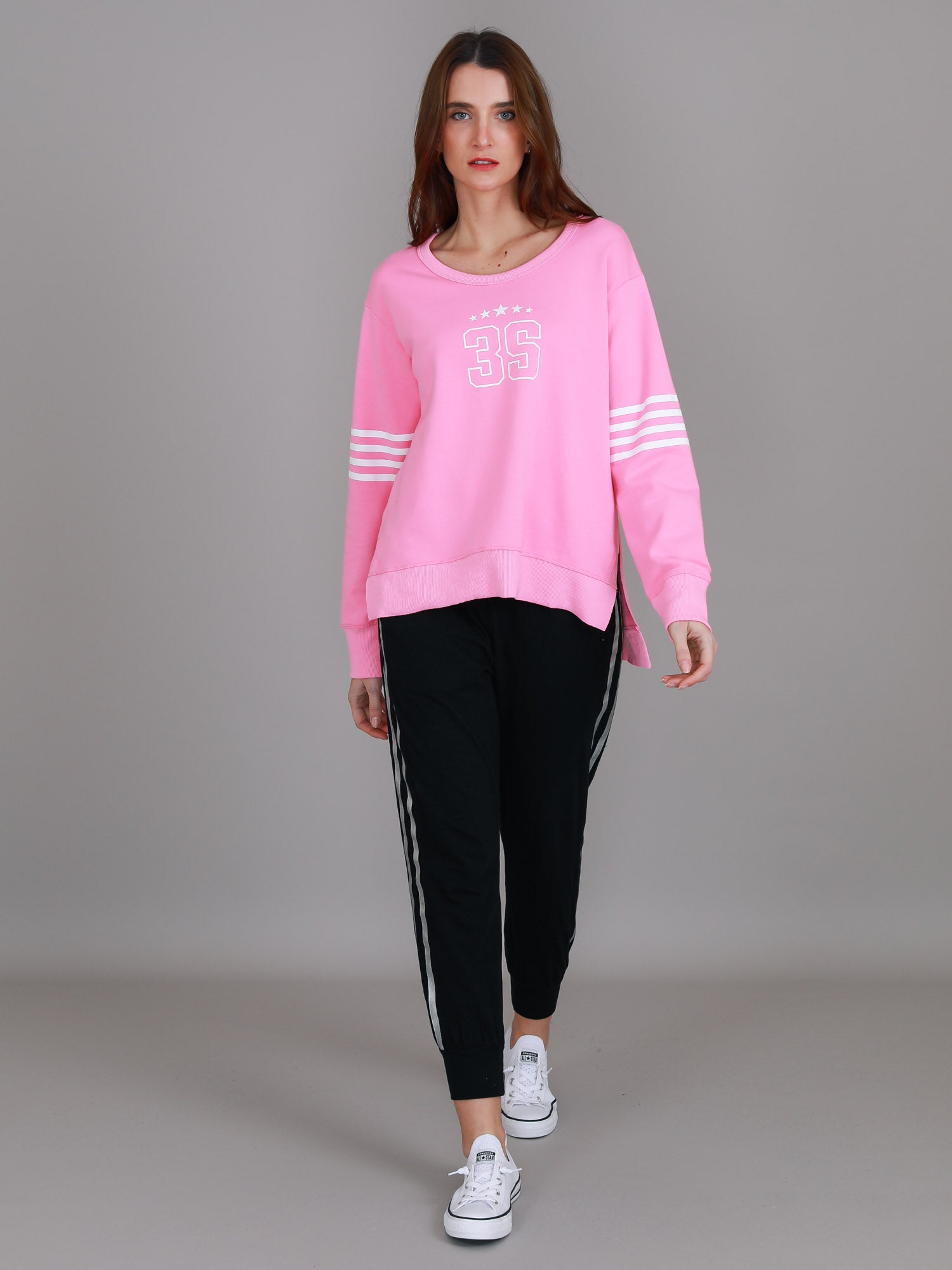 crew jumper #color_bubble gum