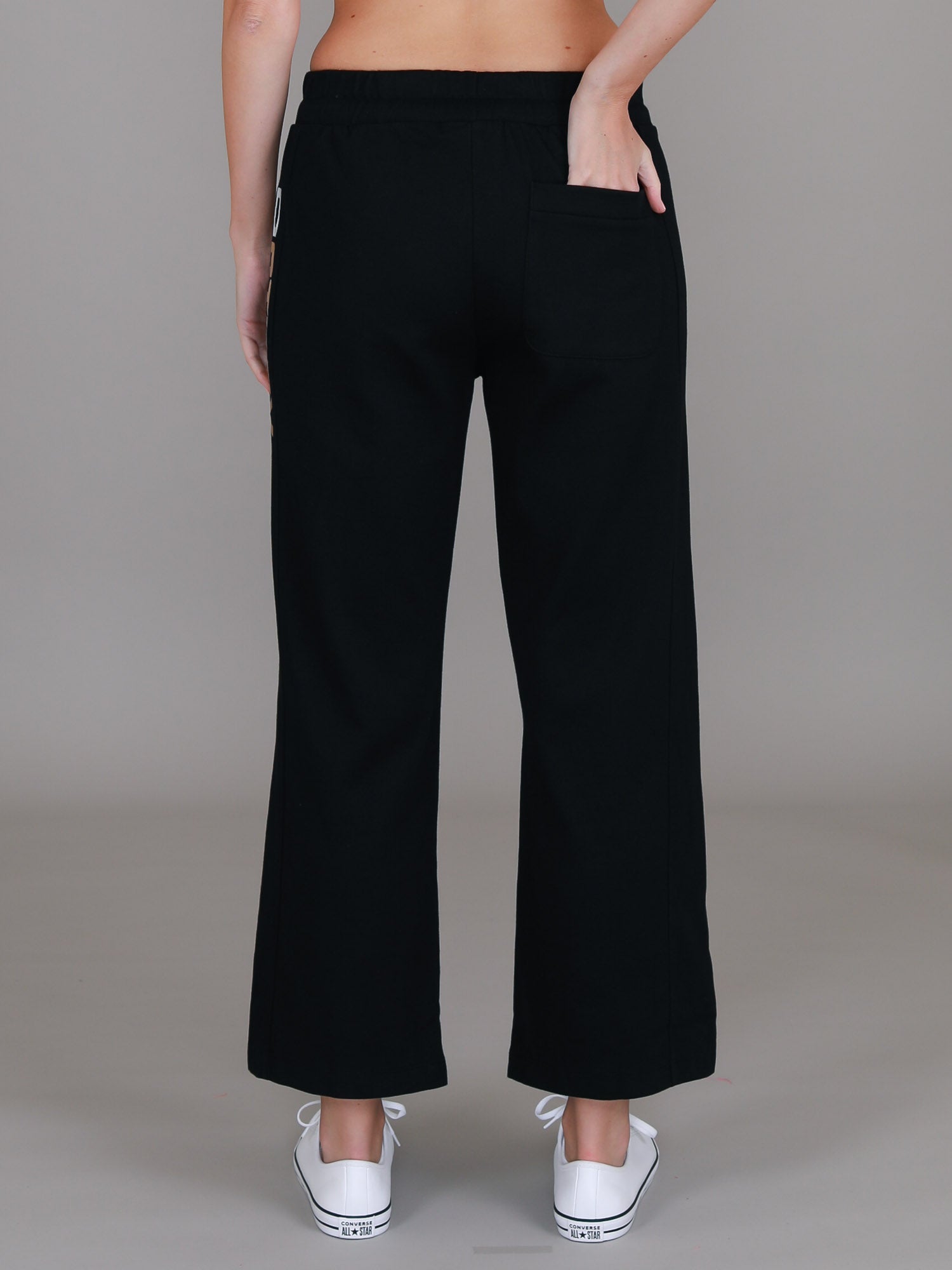 wide leg dress pants #color_black