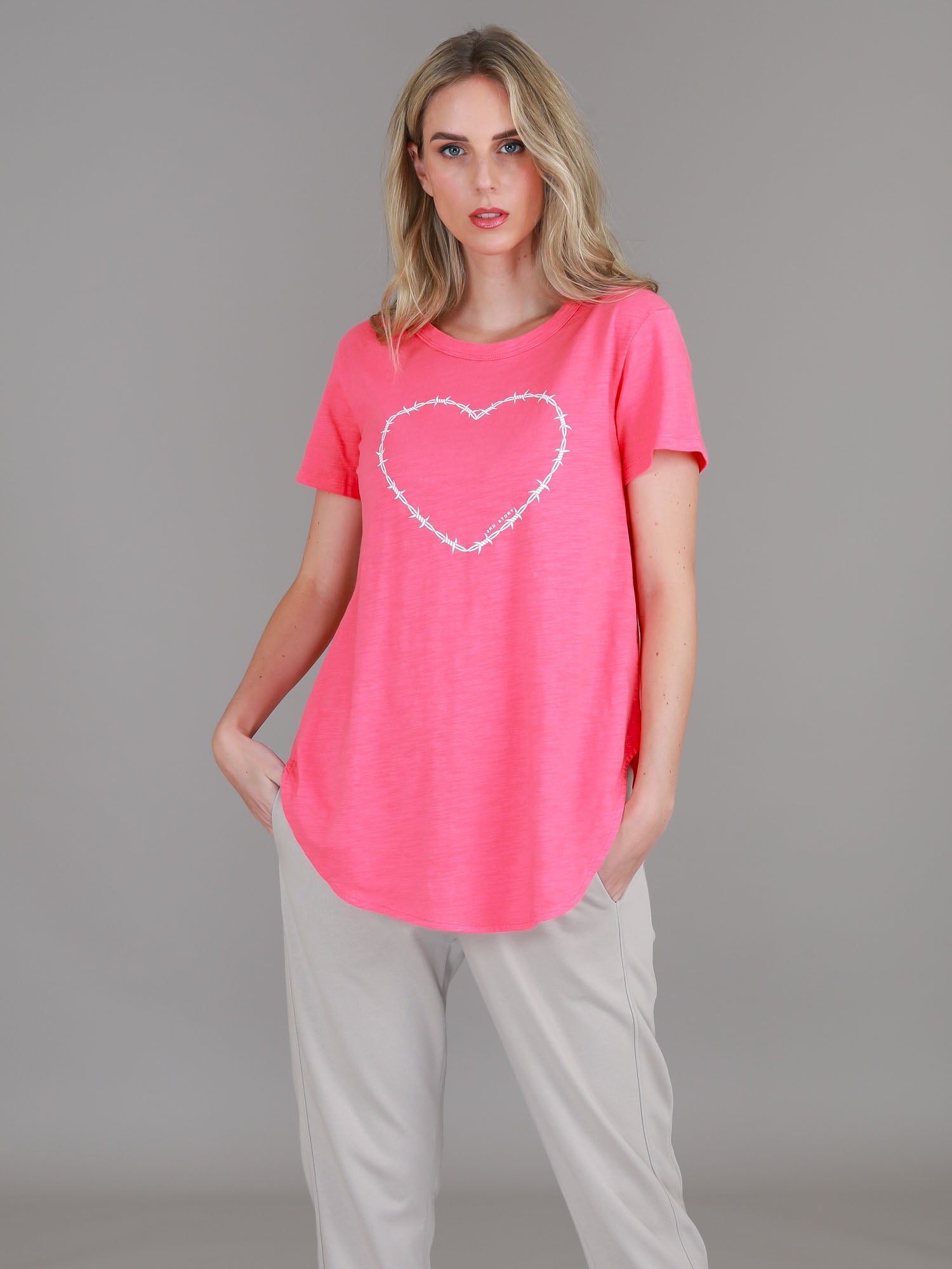 printed t shirt #color_pink glo