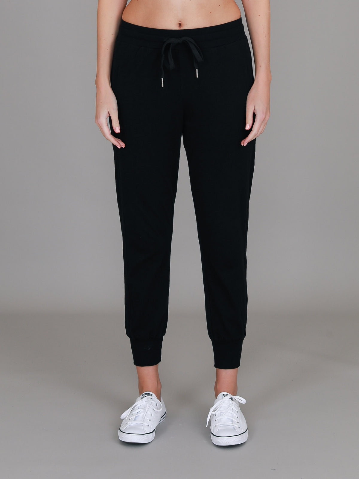 black joggers for women