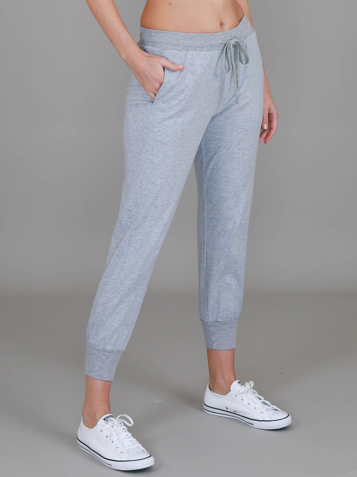 grey joggers