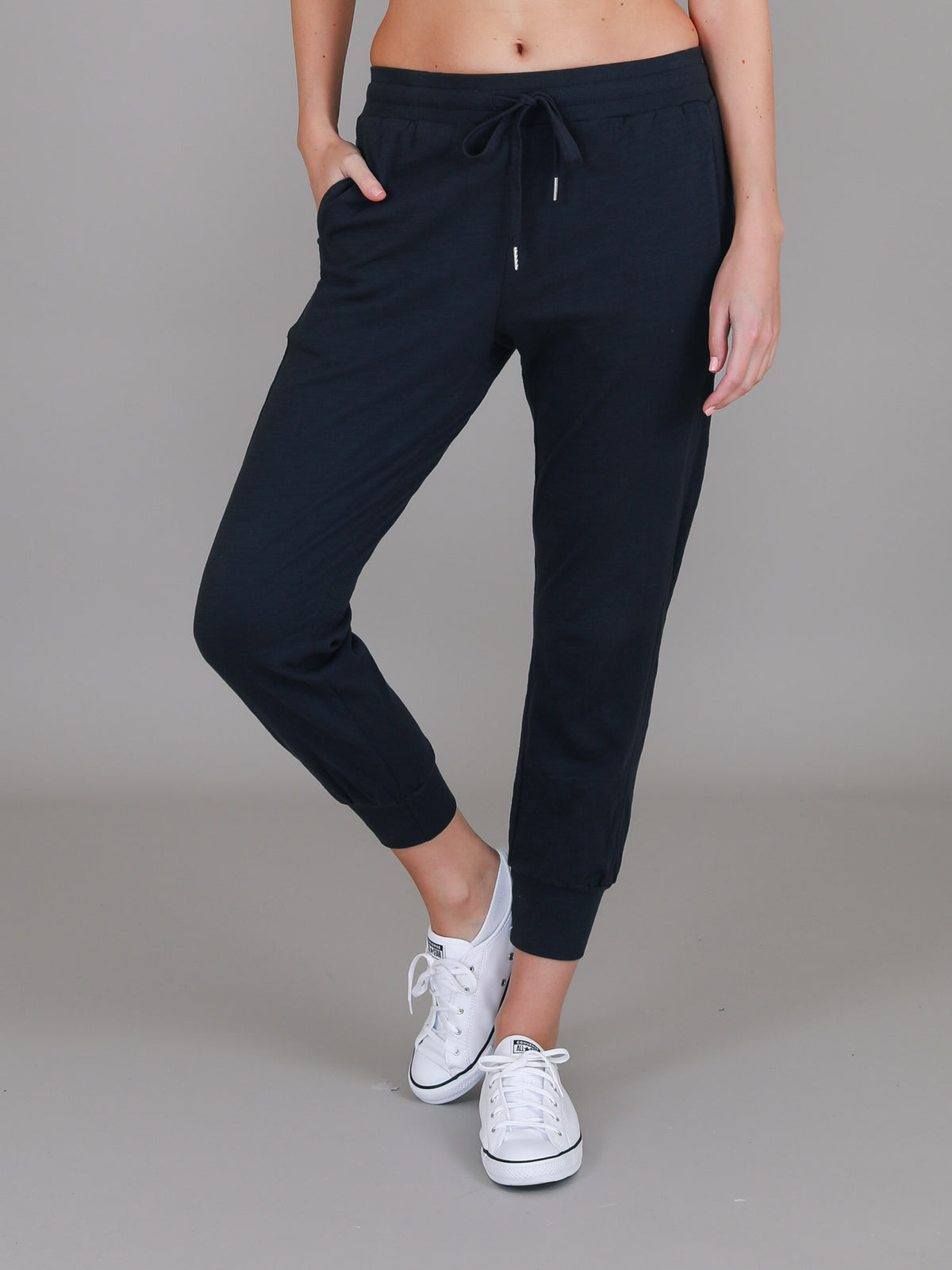 dark blue joggers