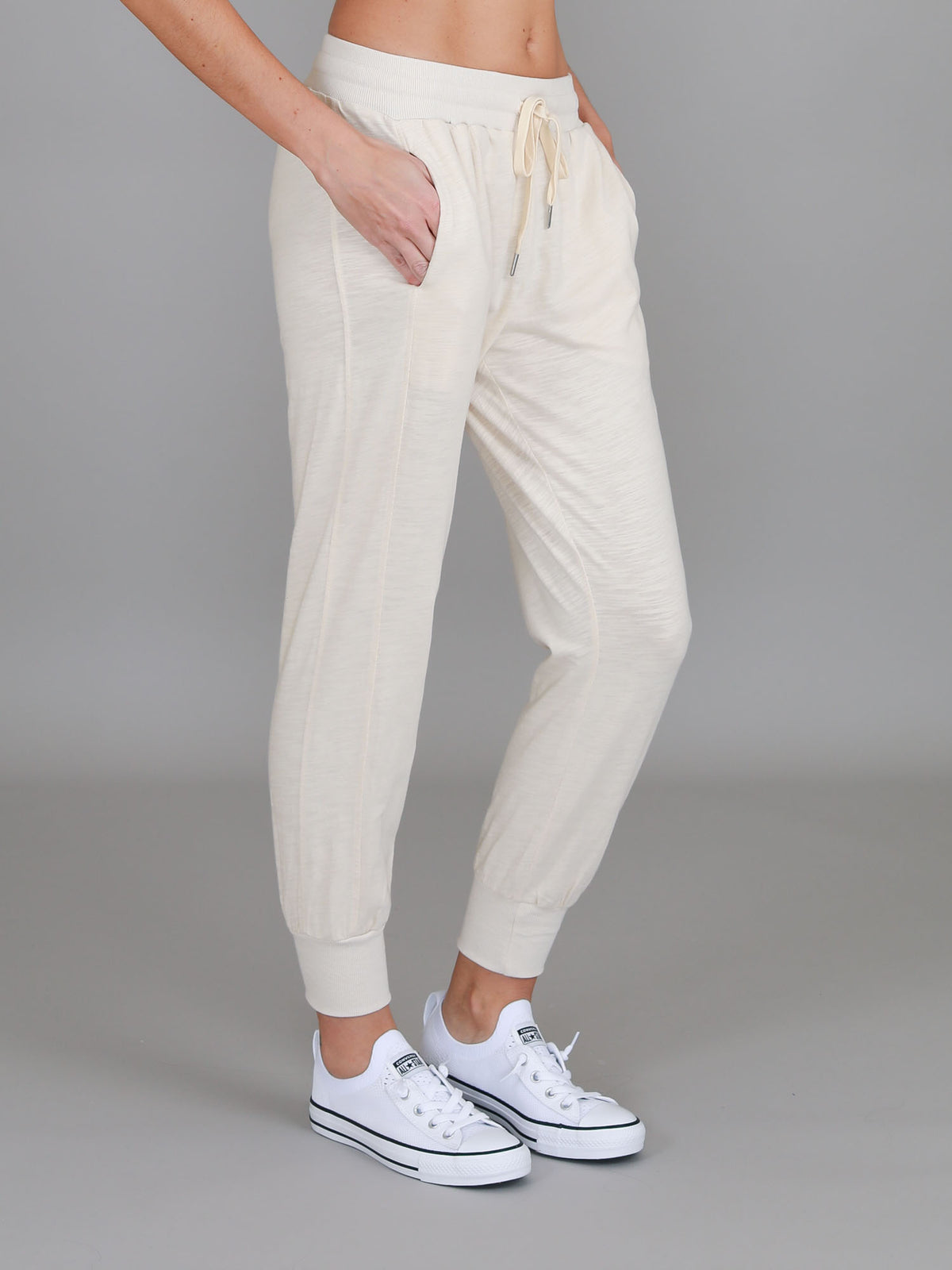 beige joggers
