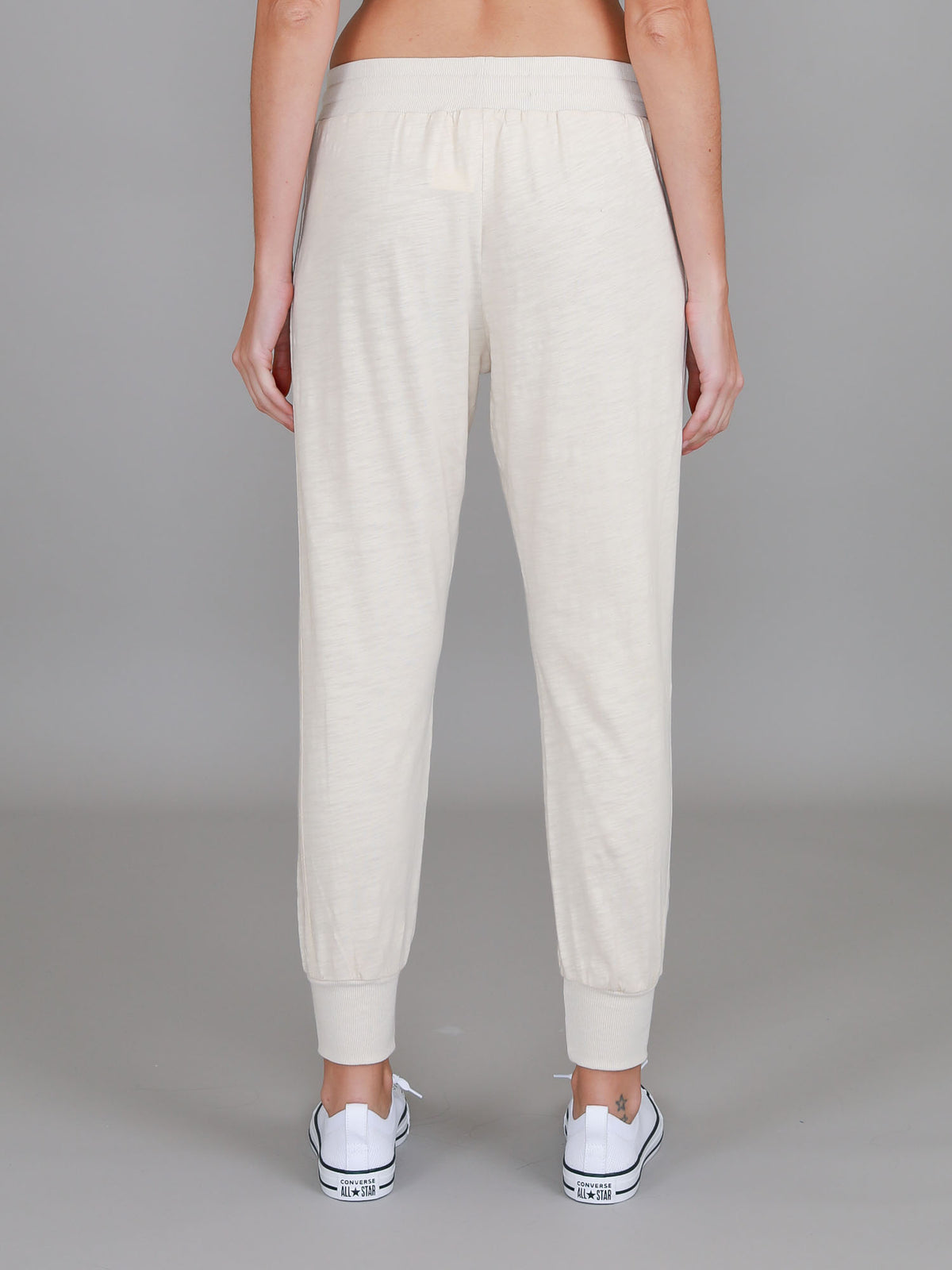 beige joggers women's