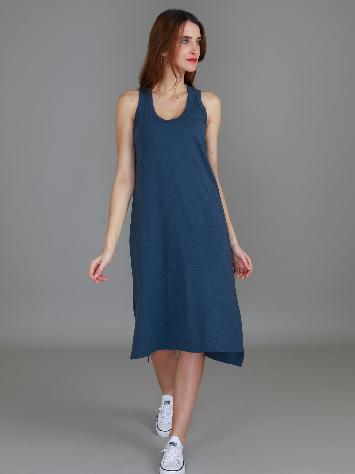 ladies blue dresses