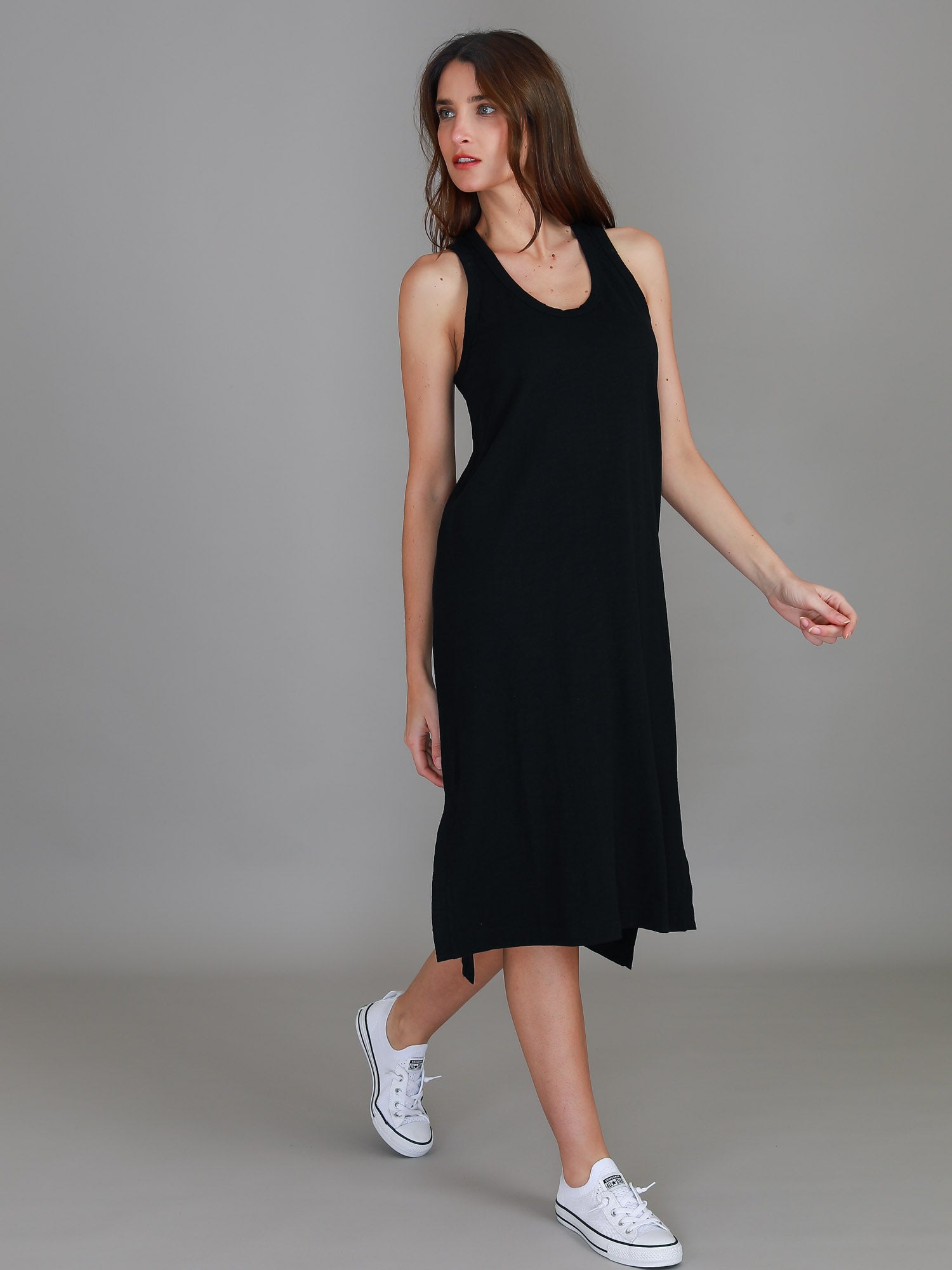 midi sundress #color_black