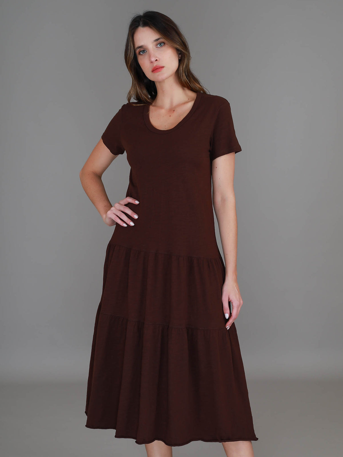 truffle midi dress #color_truffle