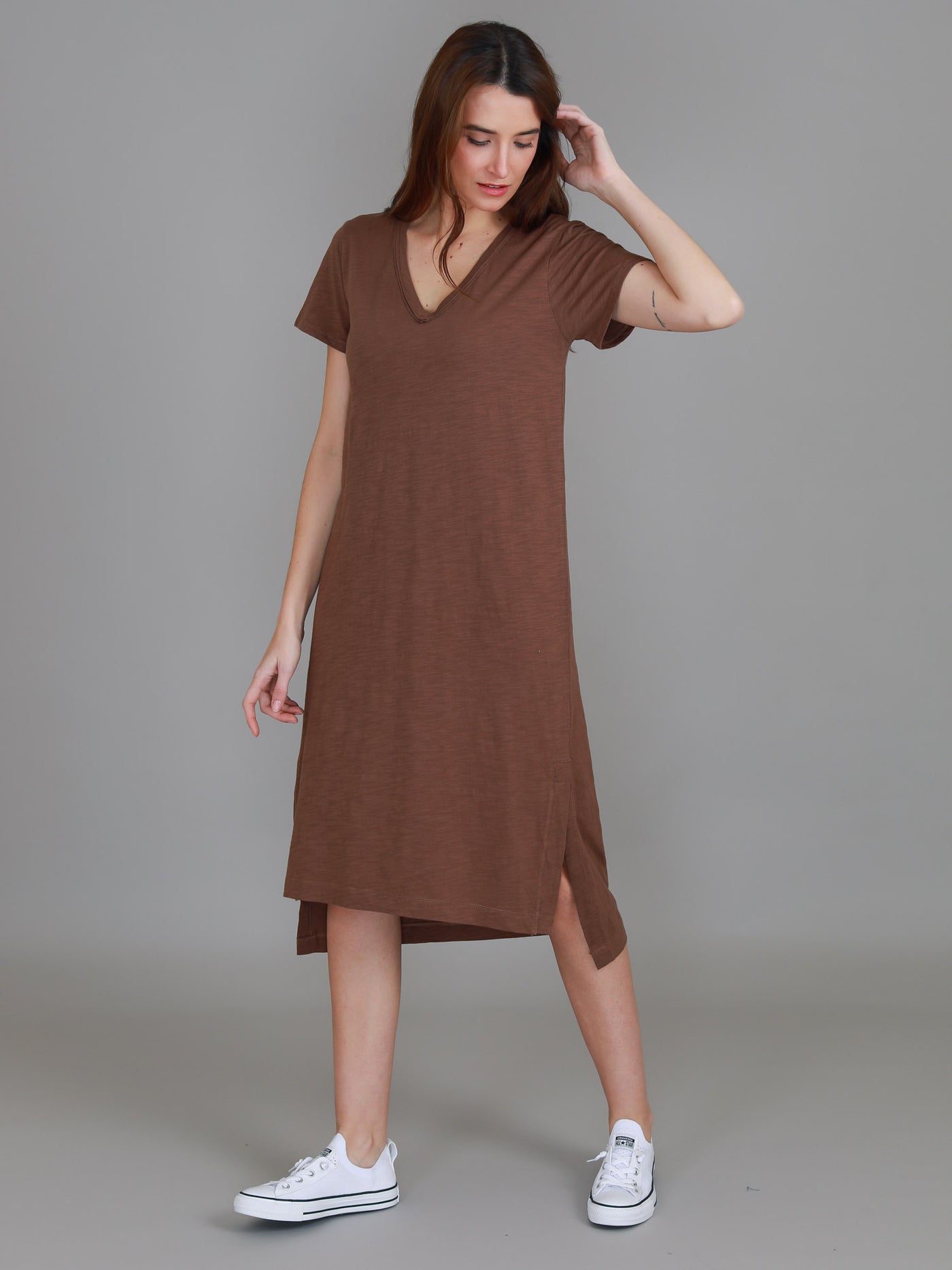 Aria V Neck Dress
