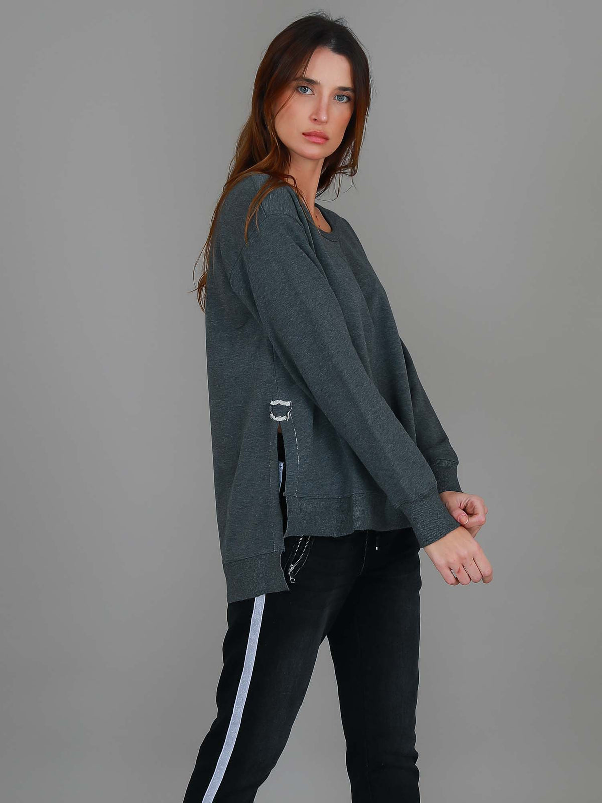 London Side Split Sweatshirt (Sale)