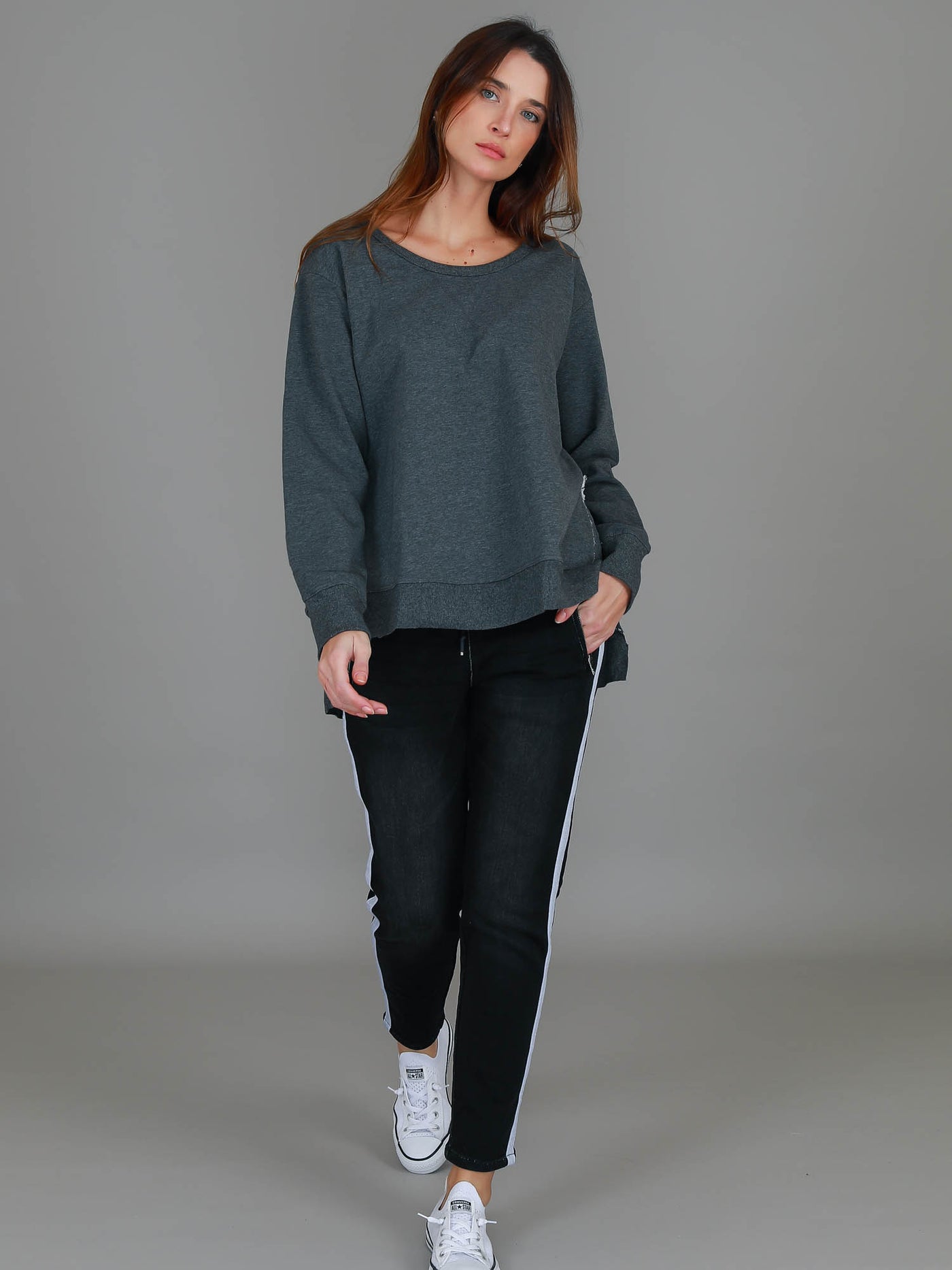 London Side Split Sweatshirt (Sale)
