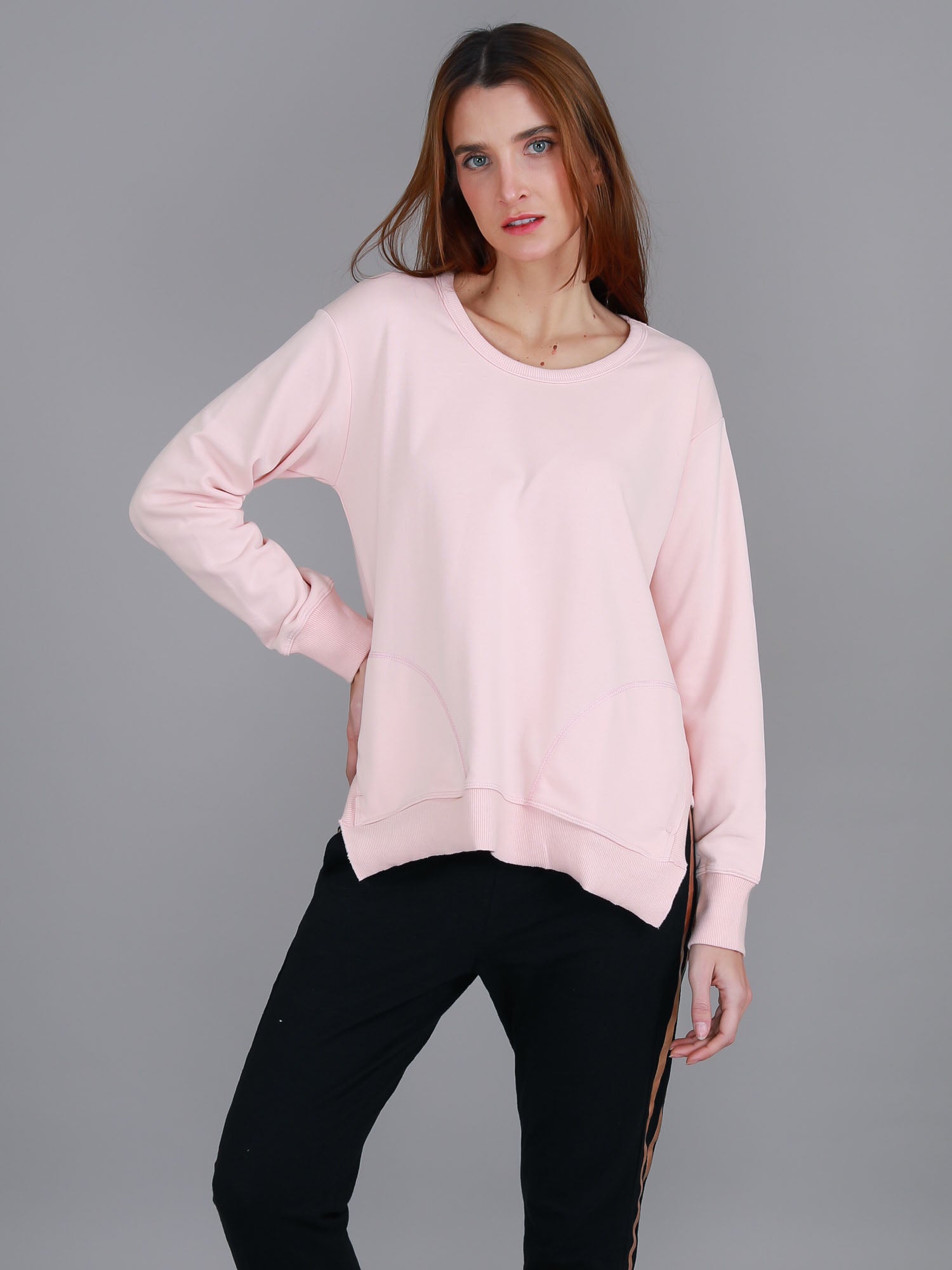 ladies windcheater #color_misty rose