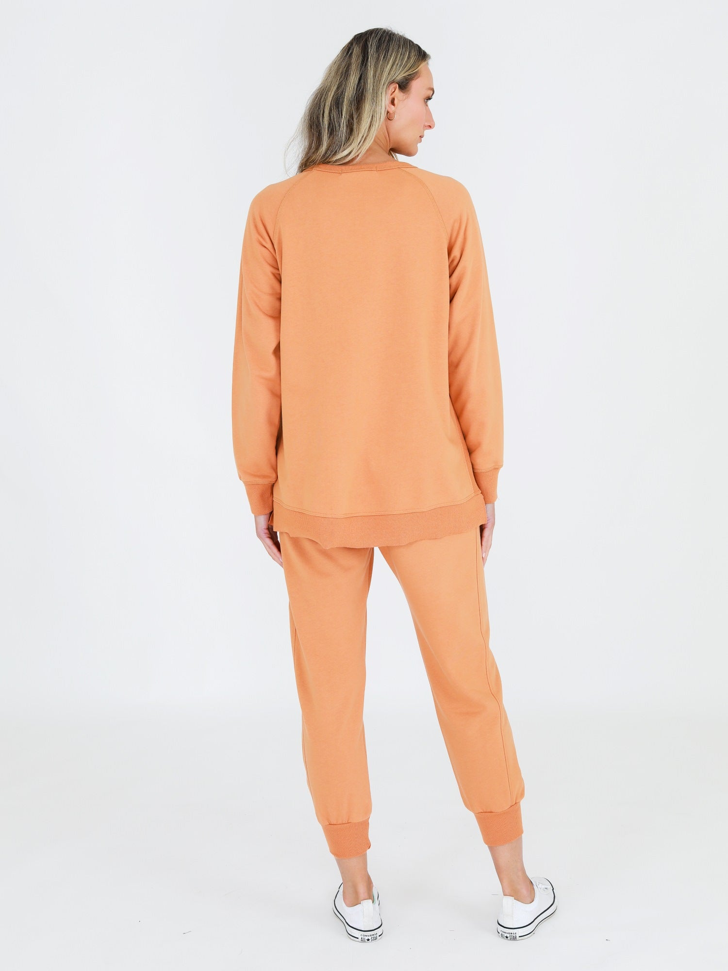 Burnt Orange Sweatshirt #color_apricot crush