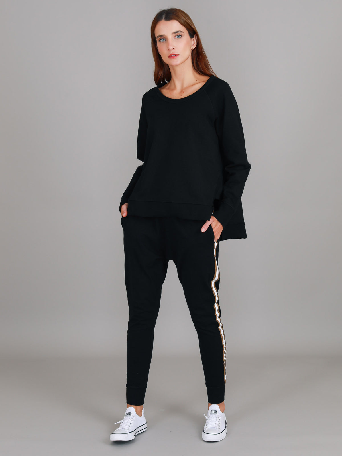 womens black jumpers