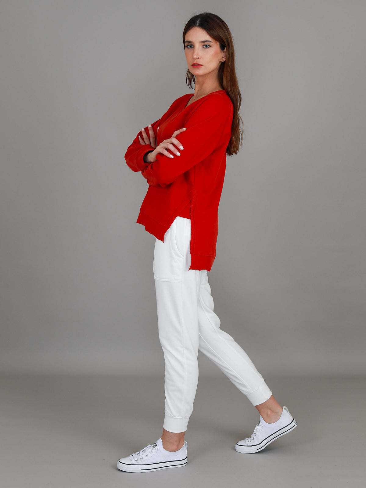 red going out top