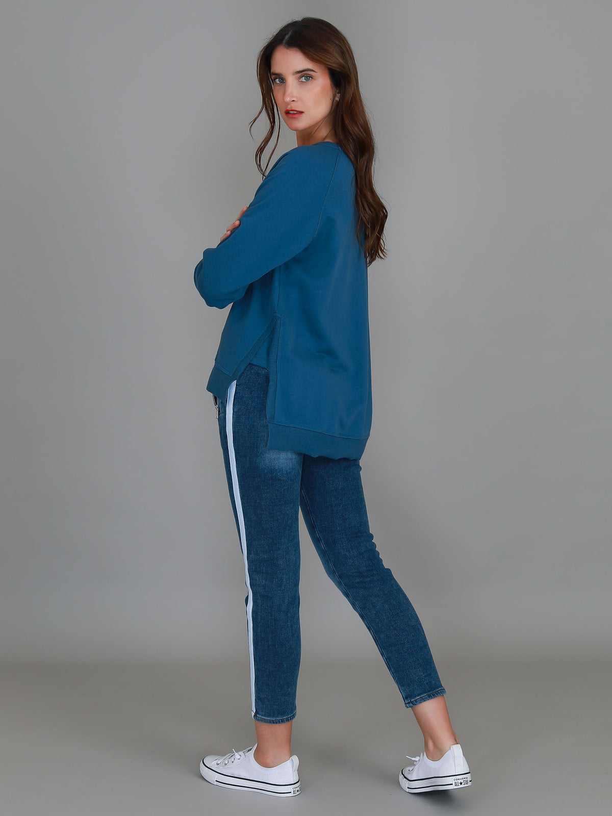 blue tops for women