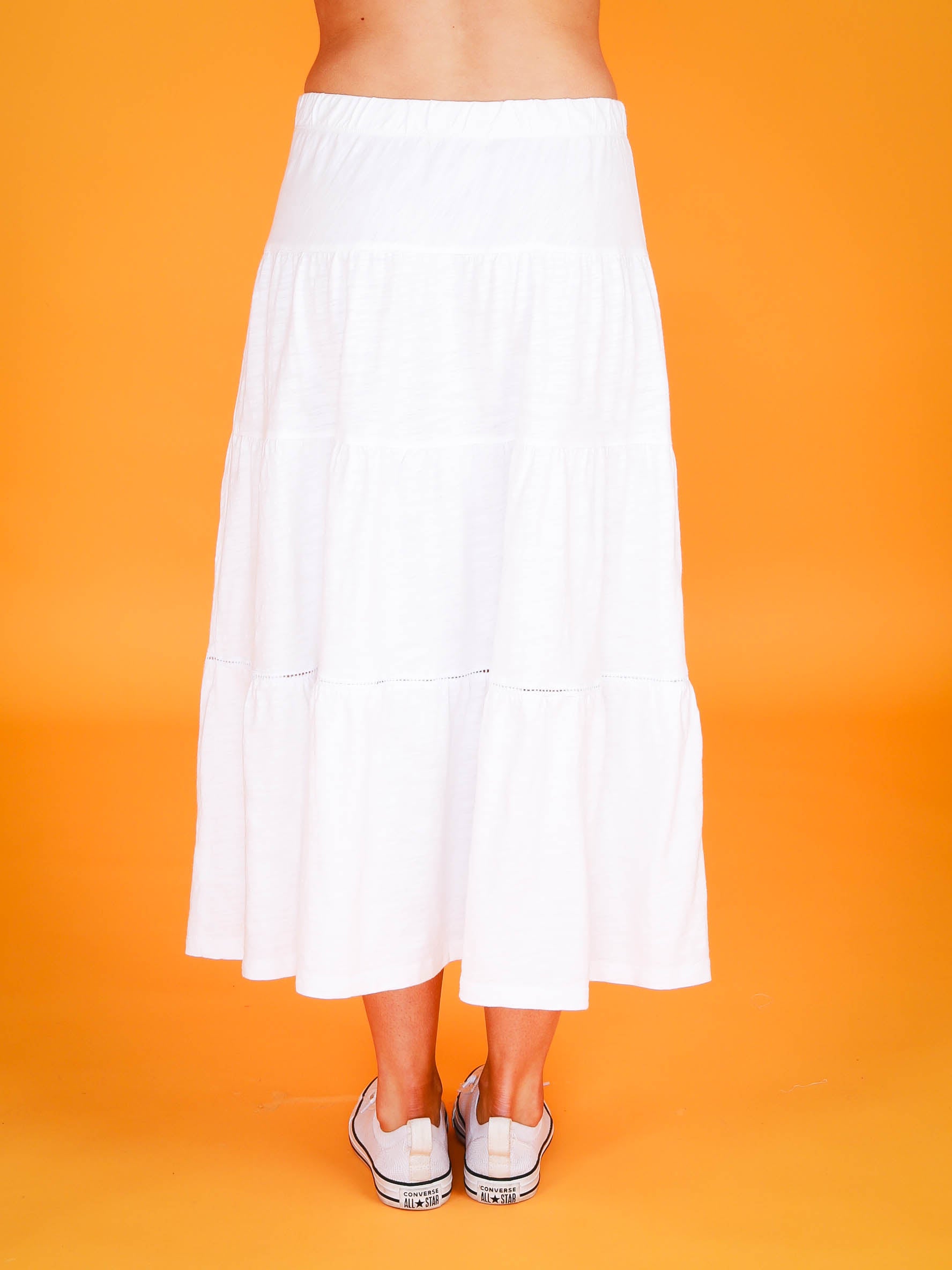 White midi 2025 skirt perth