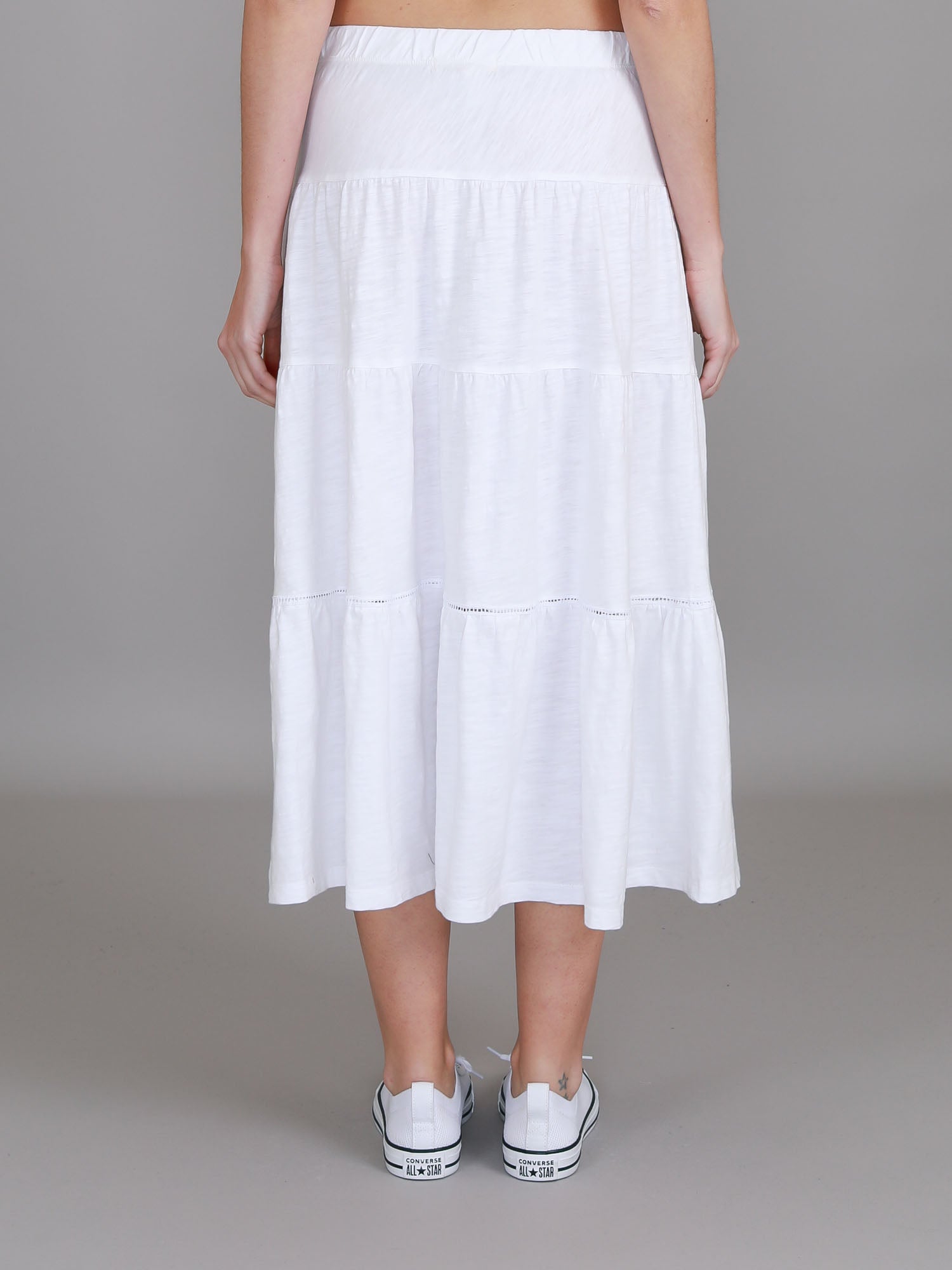 white tiered skirt #color_white