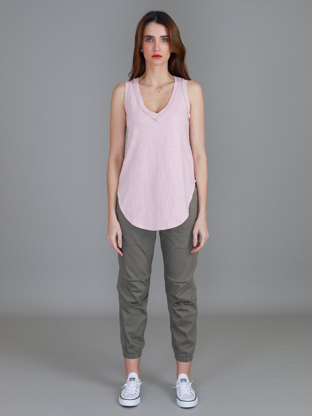 blush cotton tank
