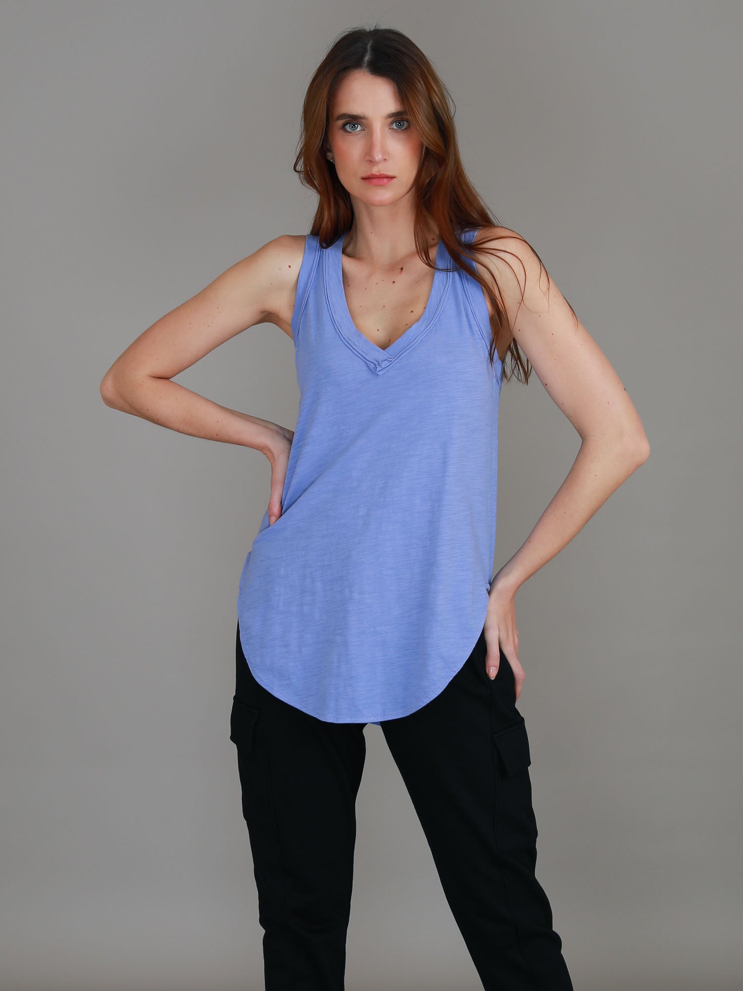 purple top #color_spanish violet