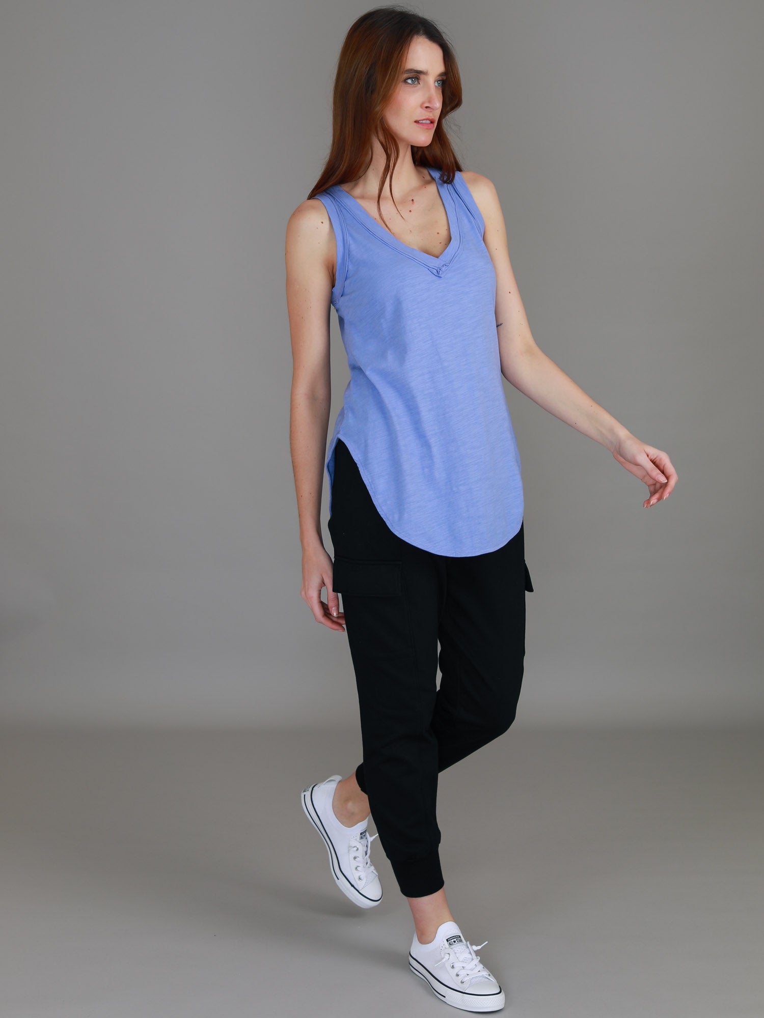 purple tops for women #color_spanish violet