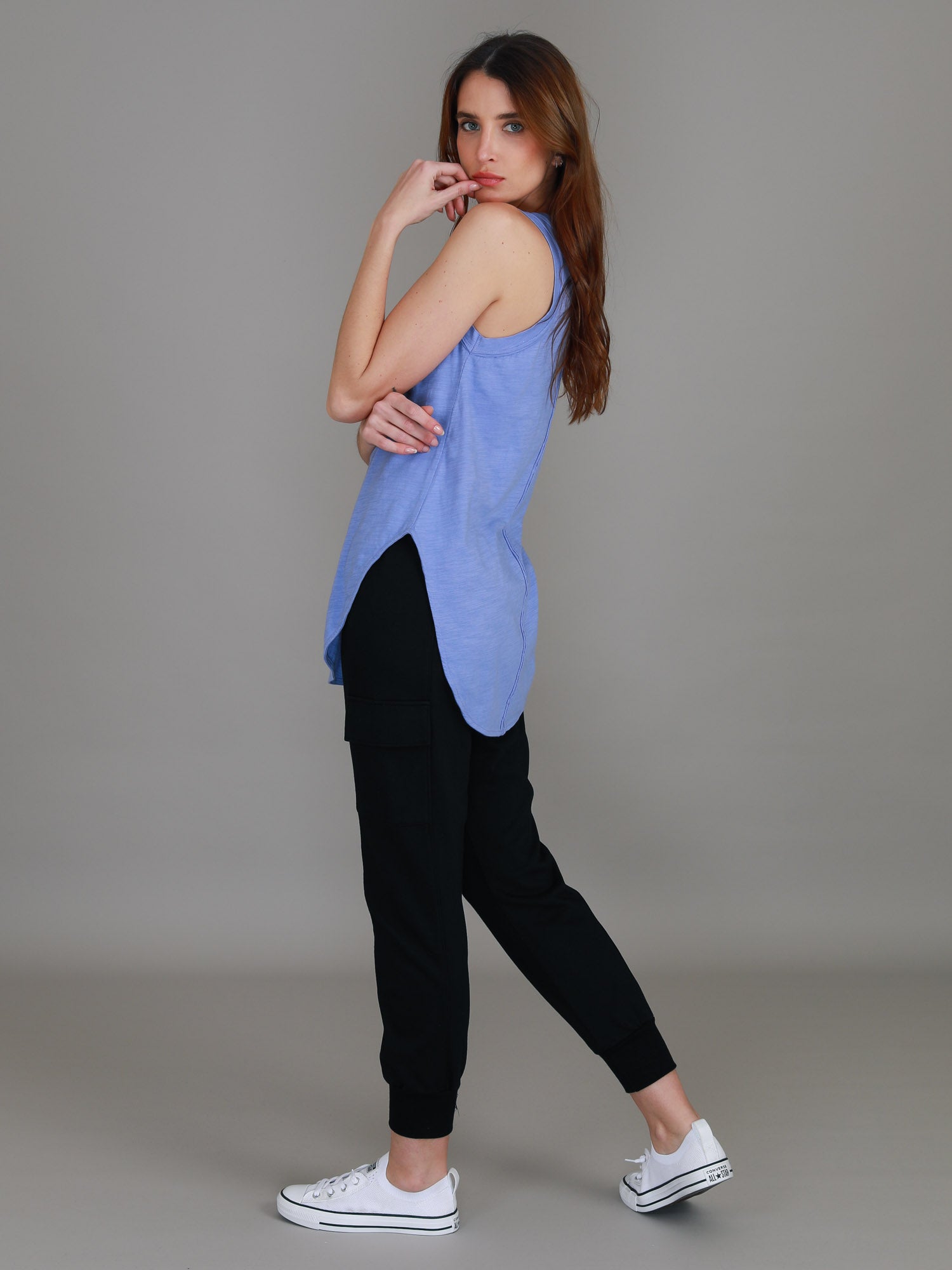 dark purple top #color_spanish violet